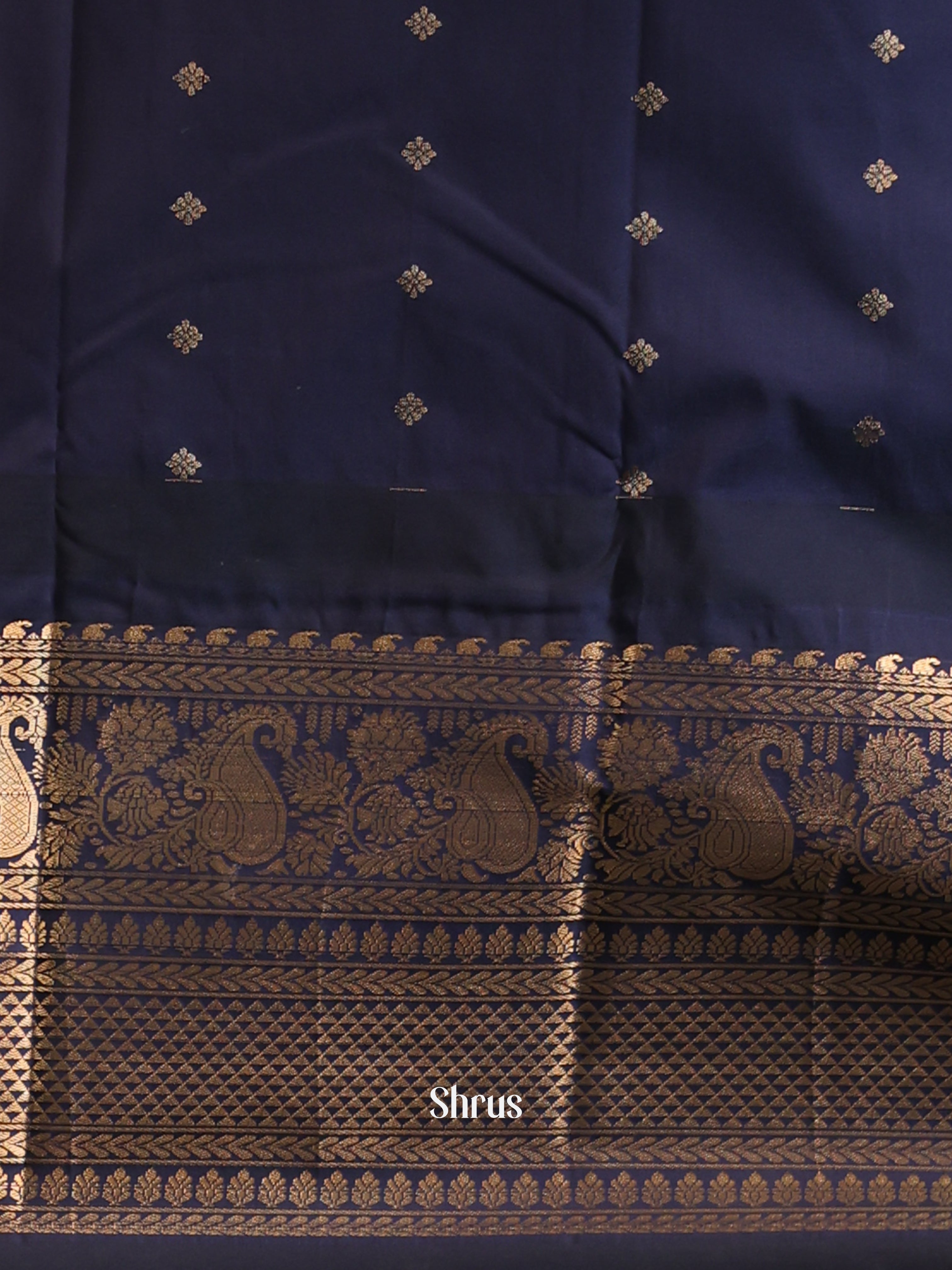 CJS02599 - Gadwal halfpure Saree