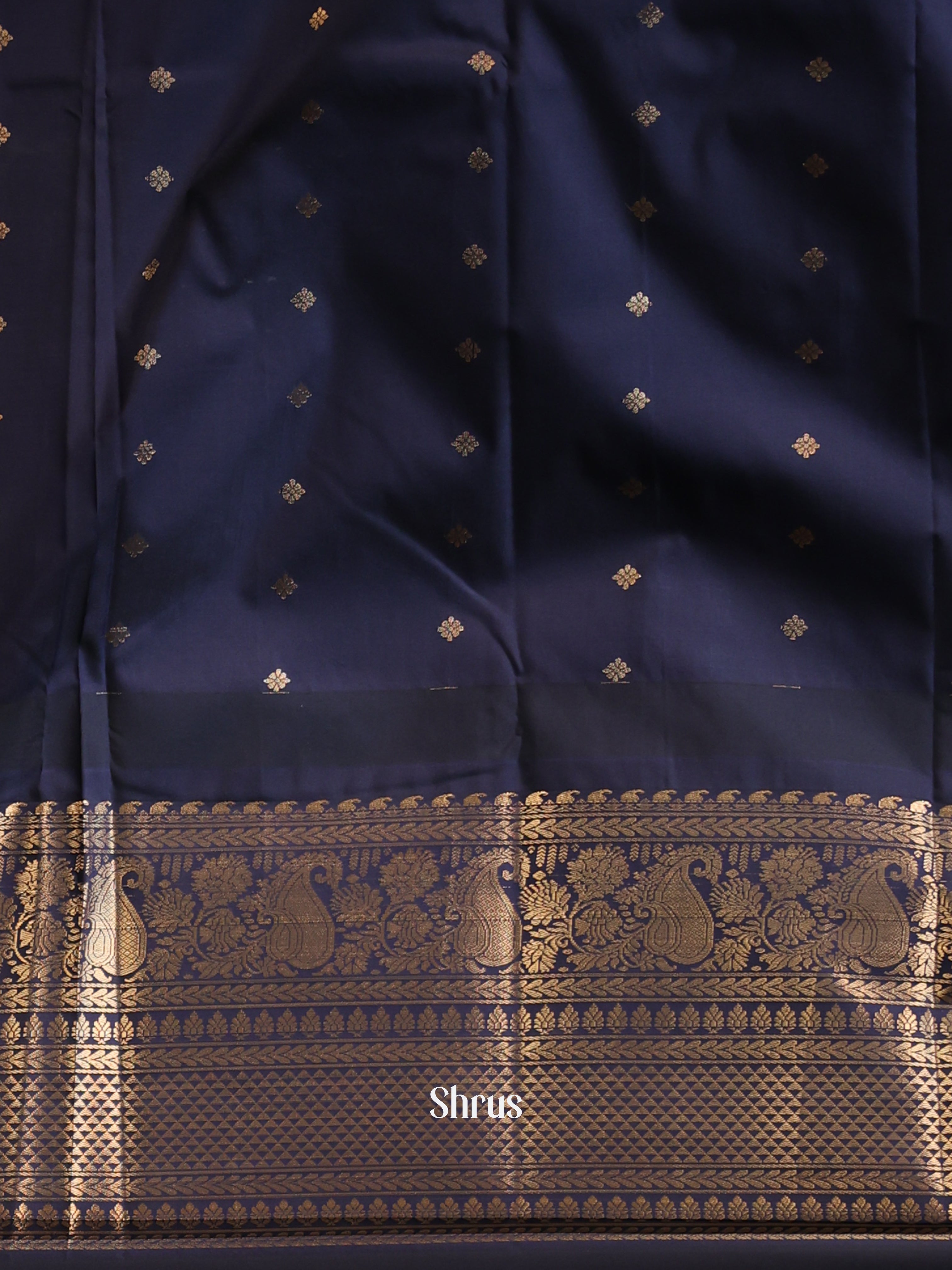 CJS02602 - Gadwal halfpure Saree - Shop on Shrus.com