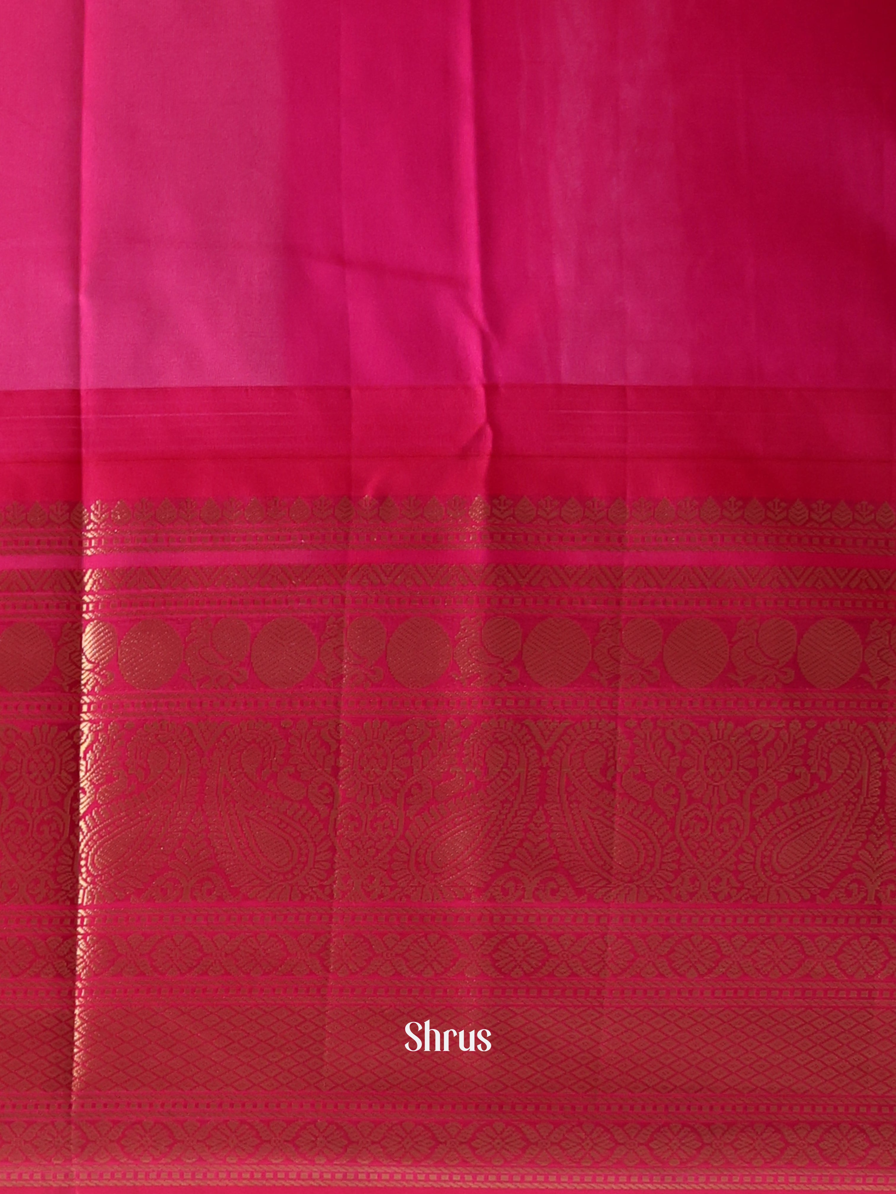 CJS02619 - Gadwal halfpure Saree