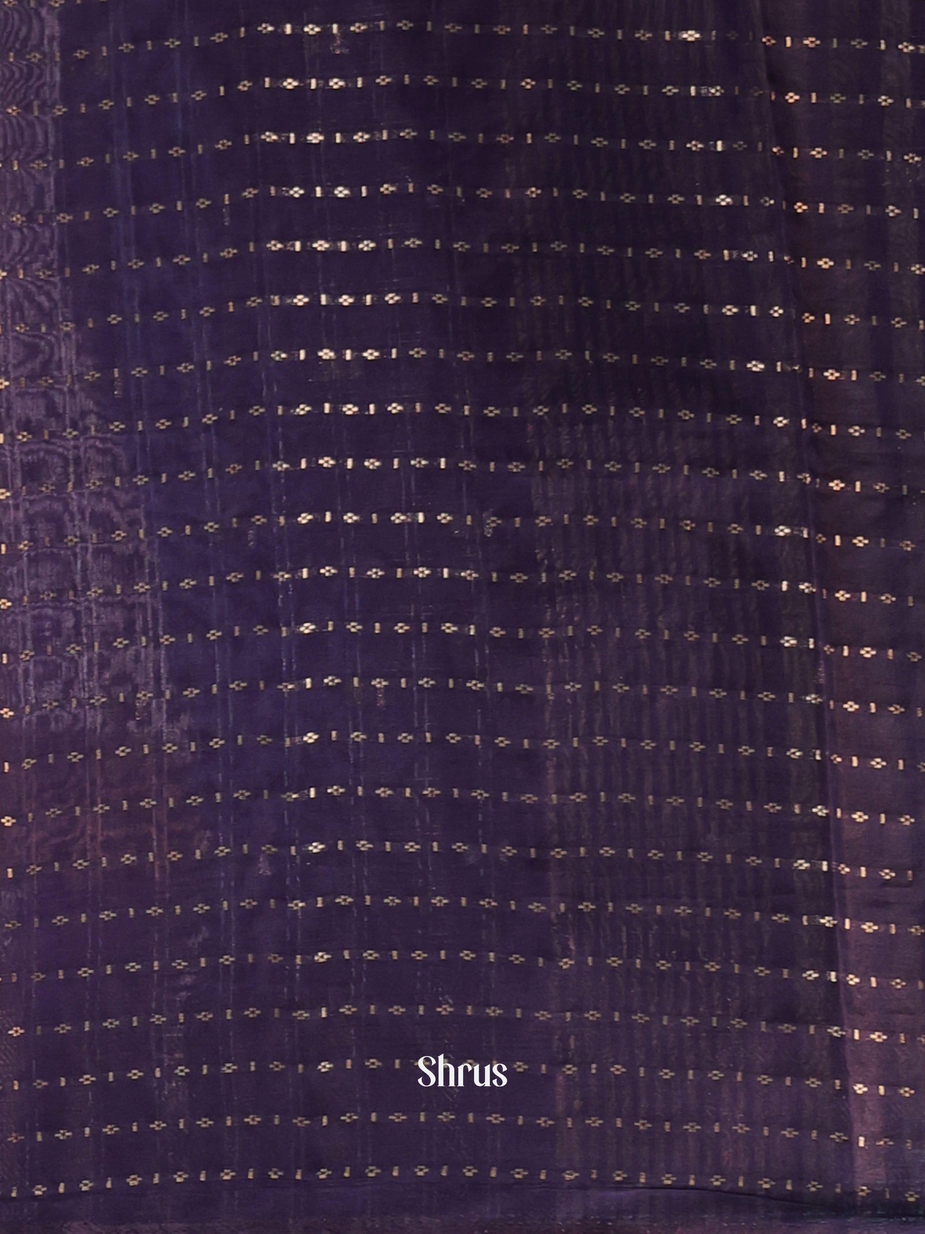 Violet  - Semi Chanderi Saree