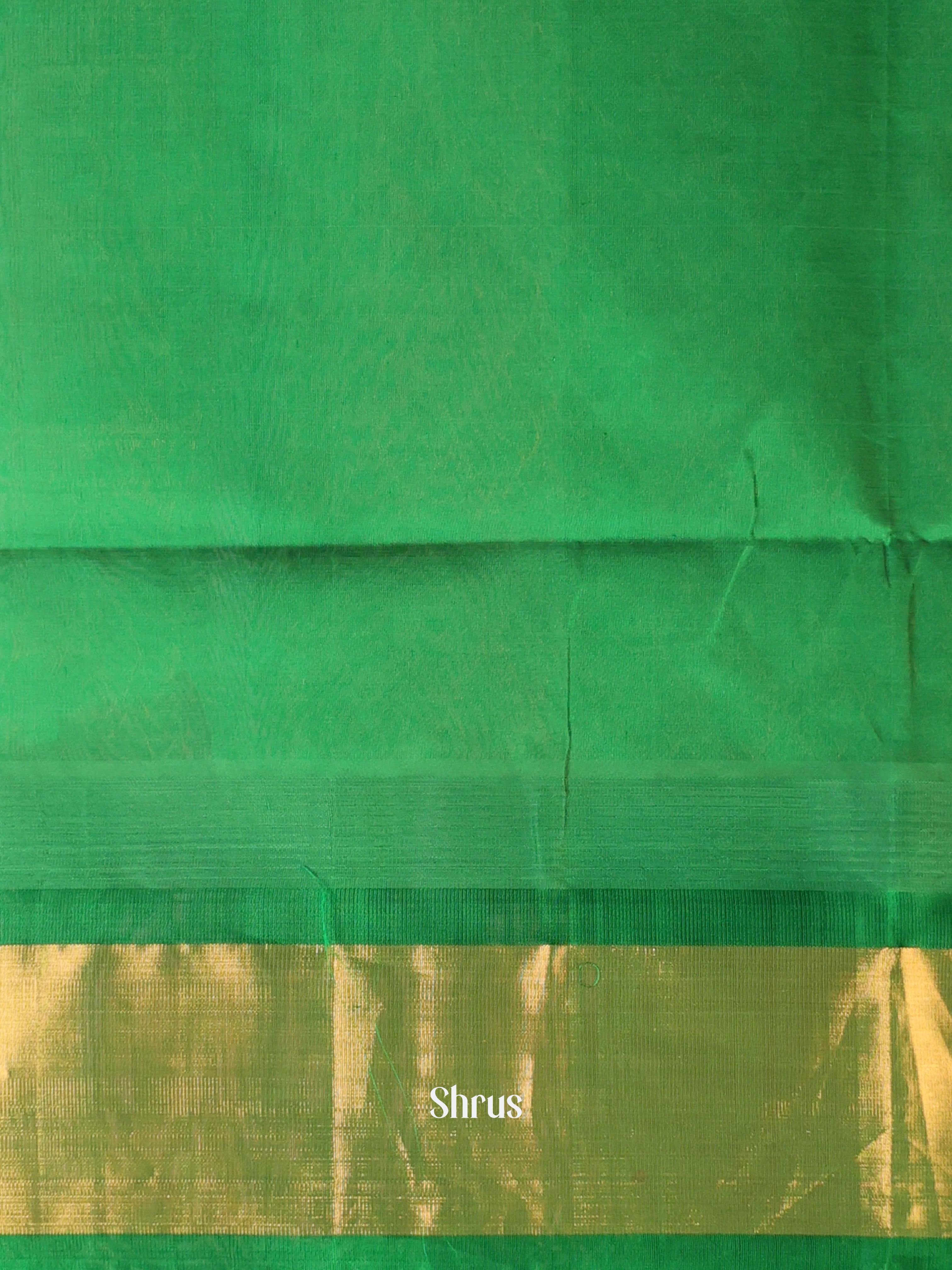 Peach & Green - Hindolam Saree