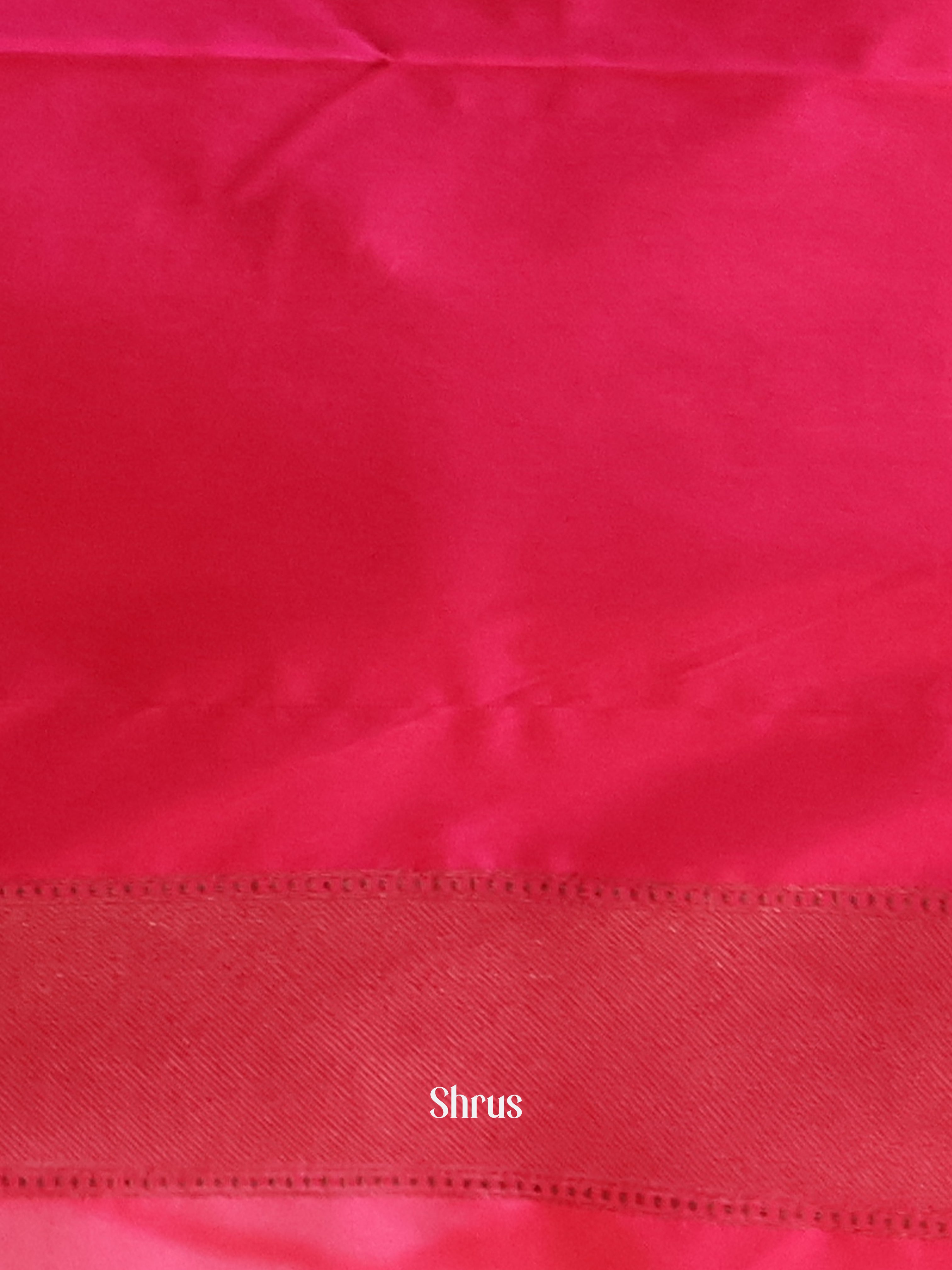 Pink - Semi Banarasi Saree