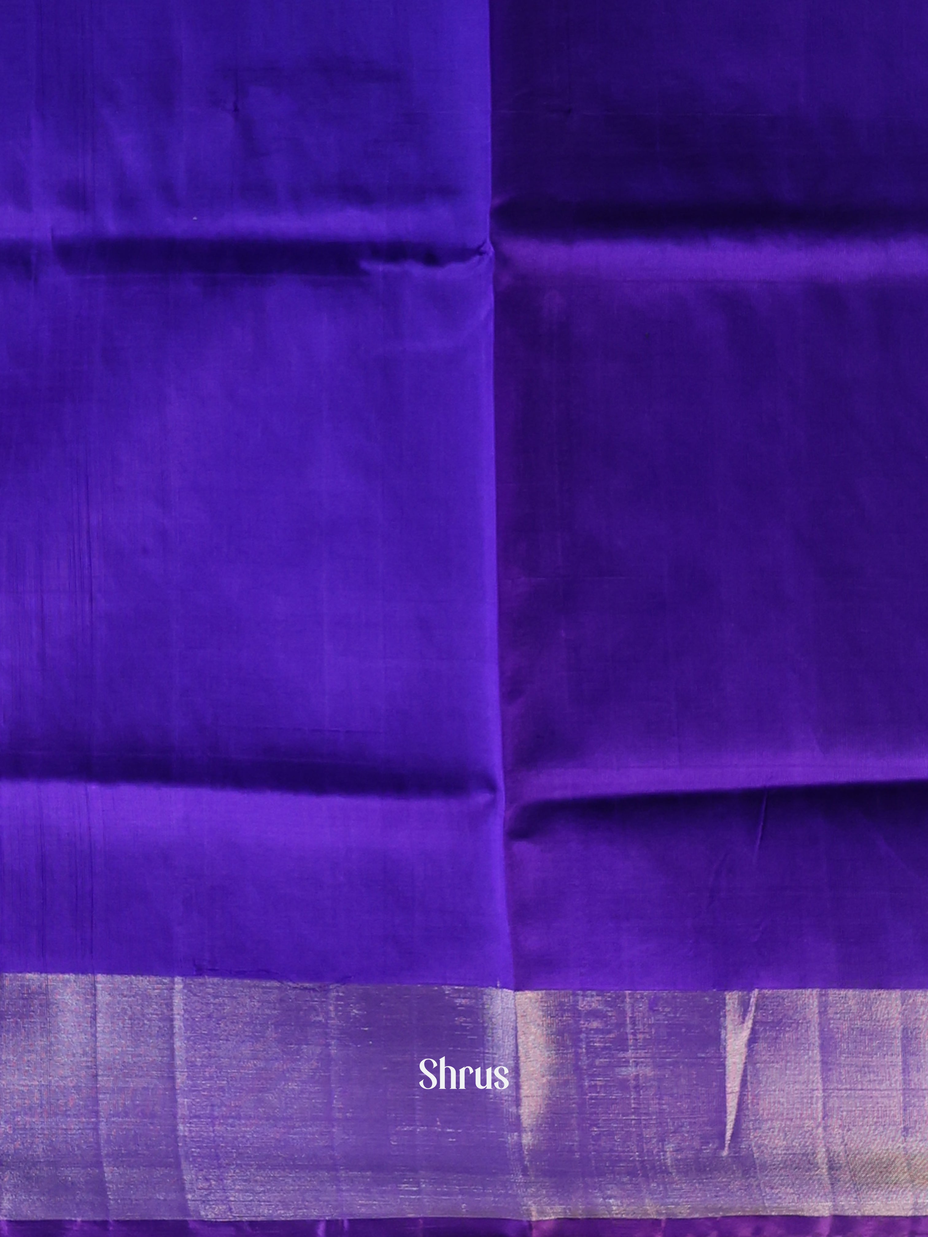 Blue & Purple - Uppada silk Saree