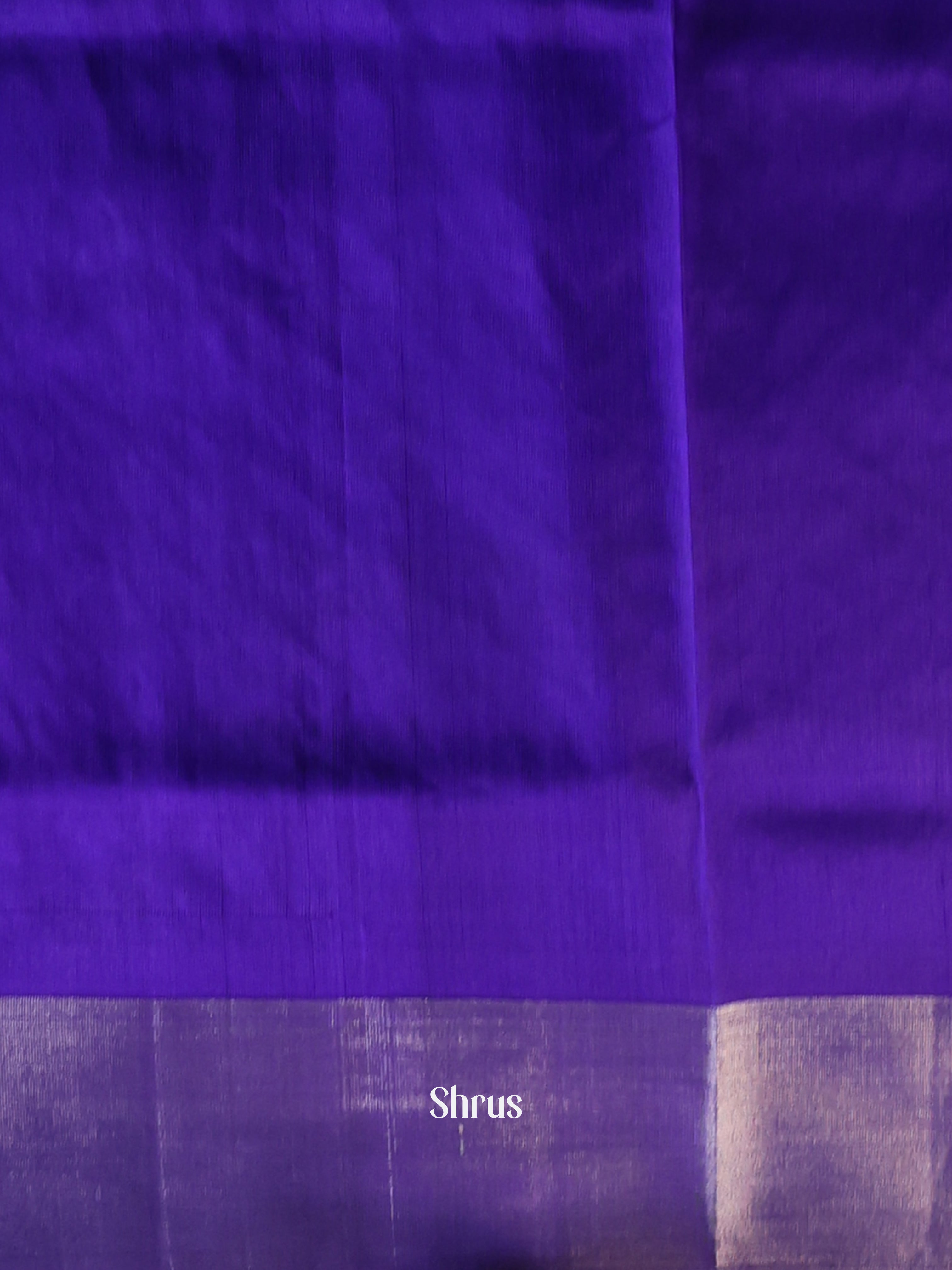 Purple & Violet - Uppada silk Saree