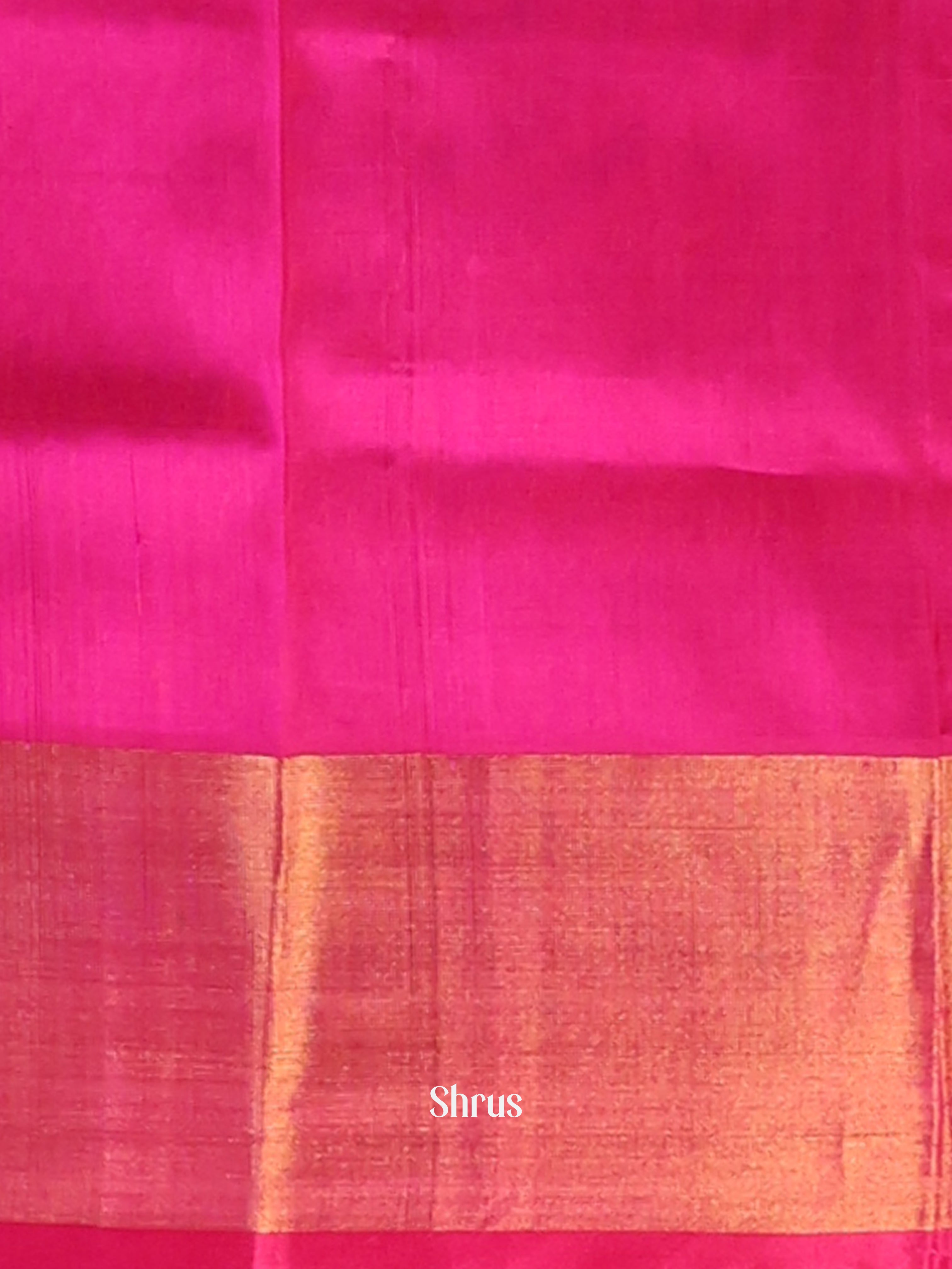 Purple & Pink - Uppada silk Saree