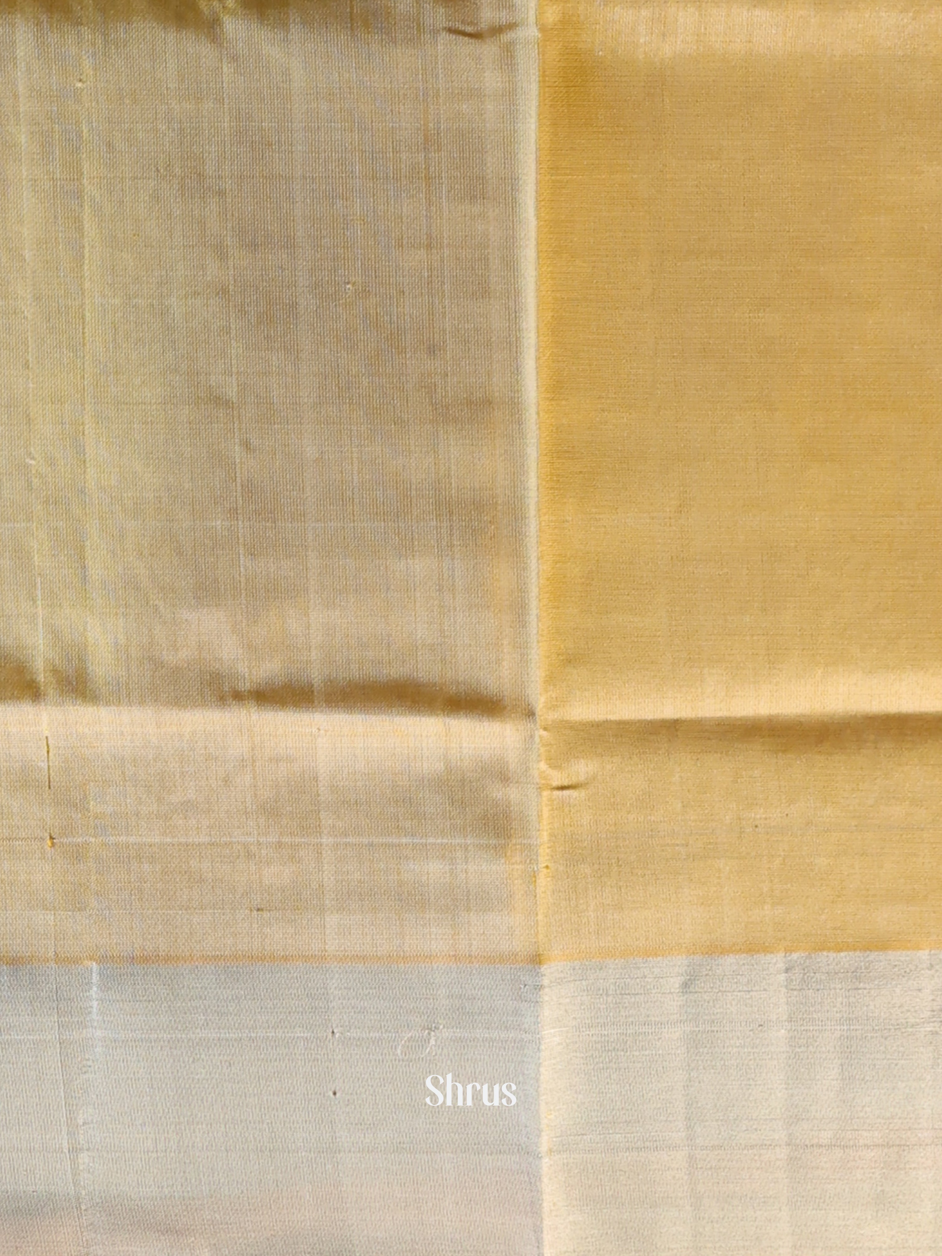 Lemon Yellow - Uppada silk Saree