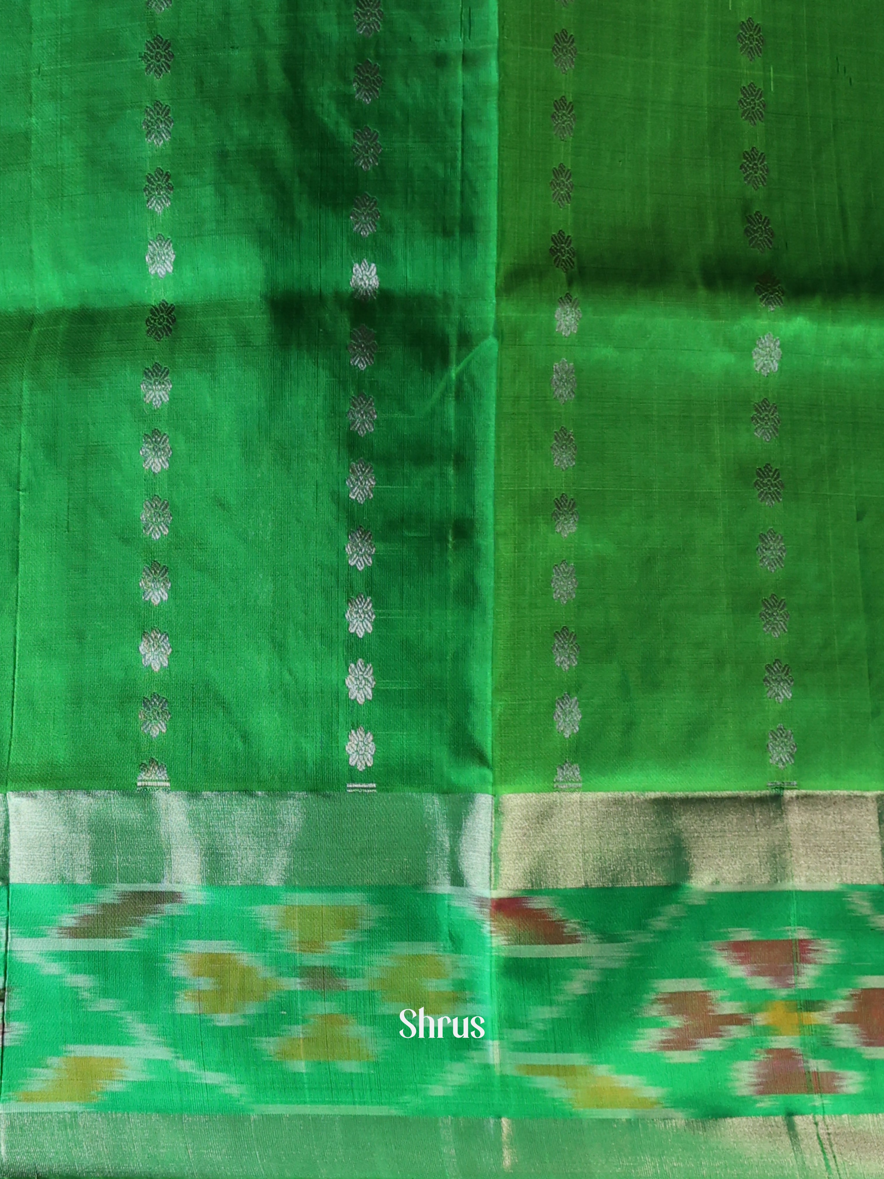 Blue & Green- Uppada silk Saree