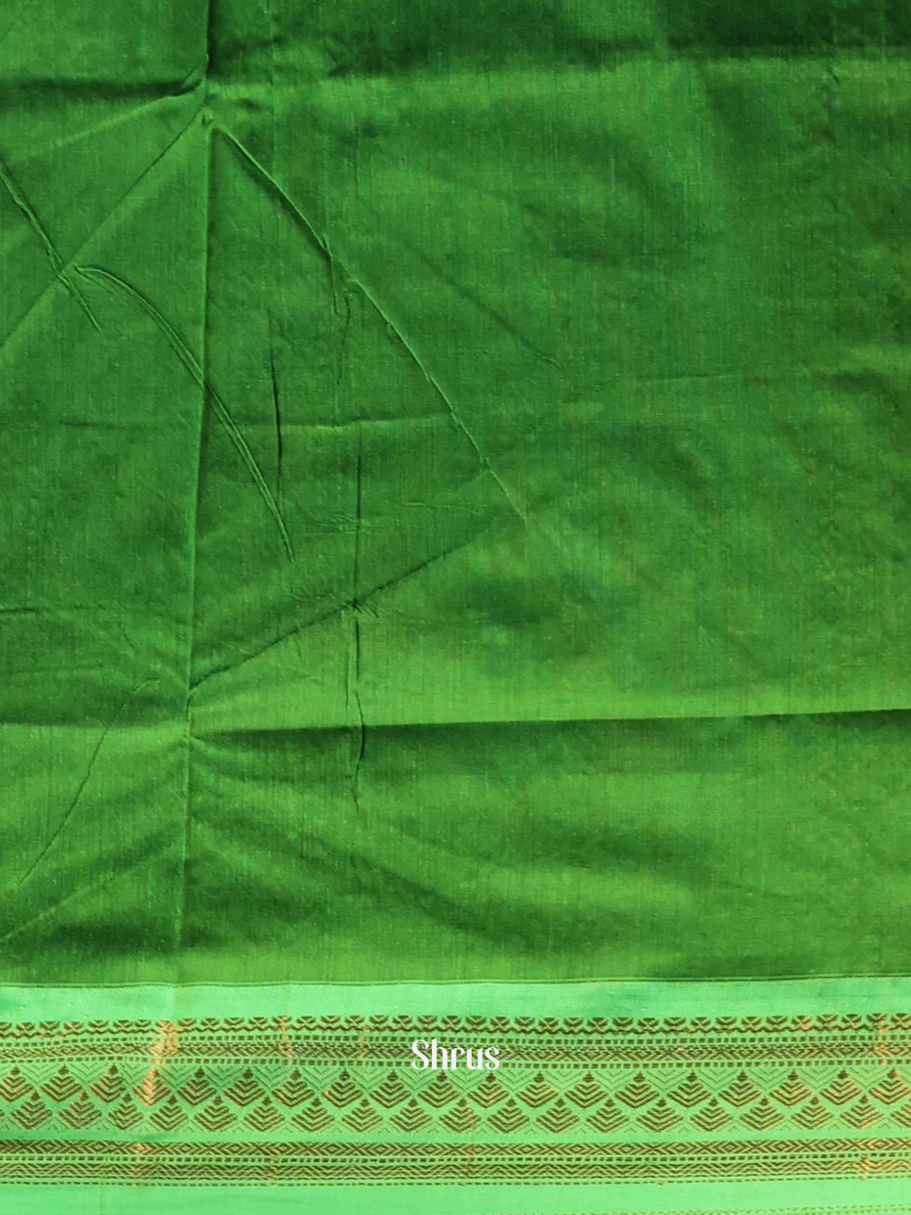 Black & Green - Kalyani Cotton Saree