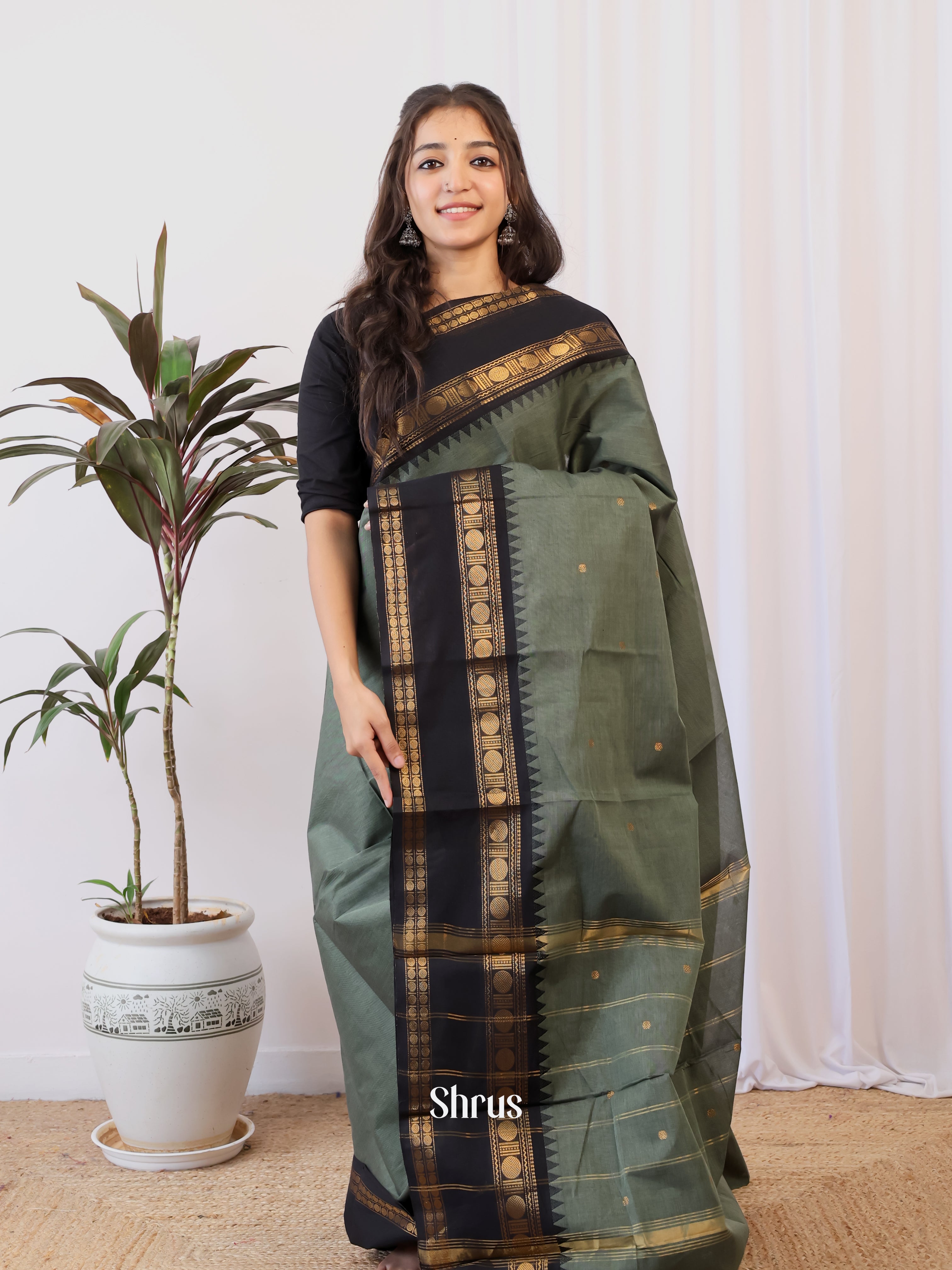 CJS05323 - Chettinad Cotton Saree