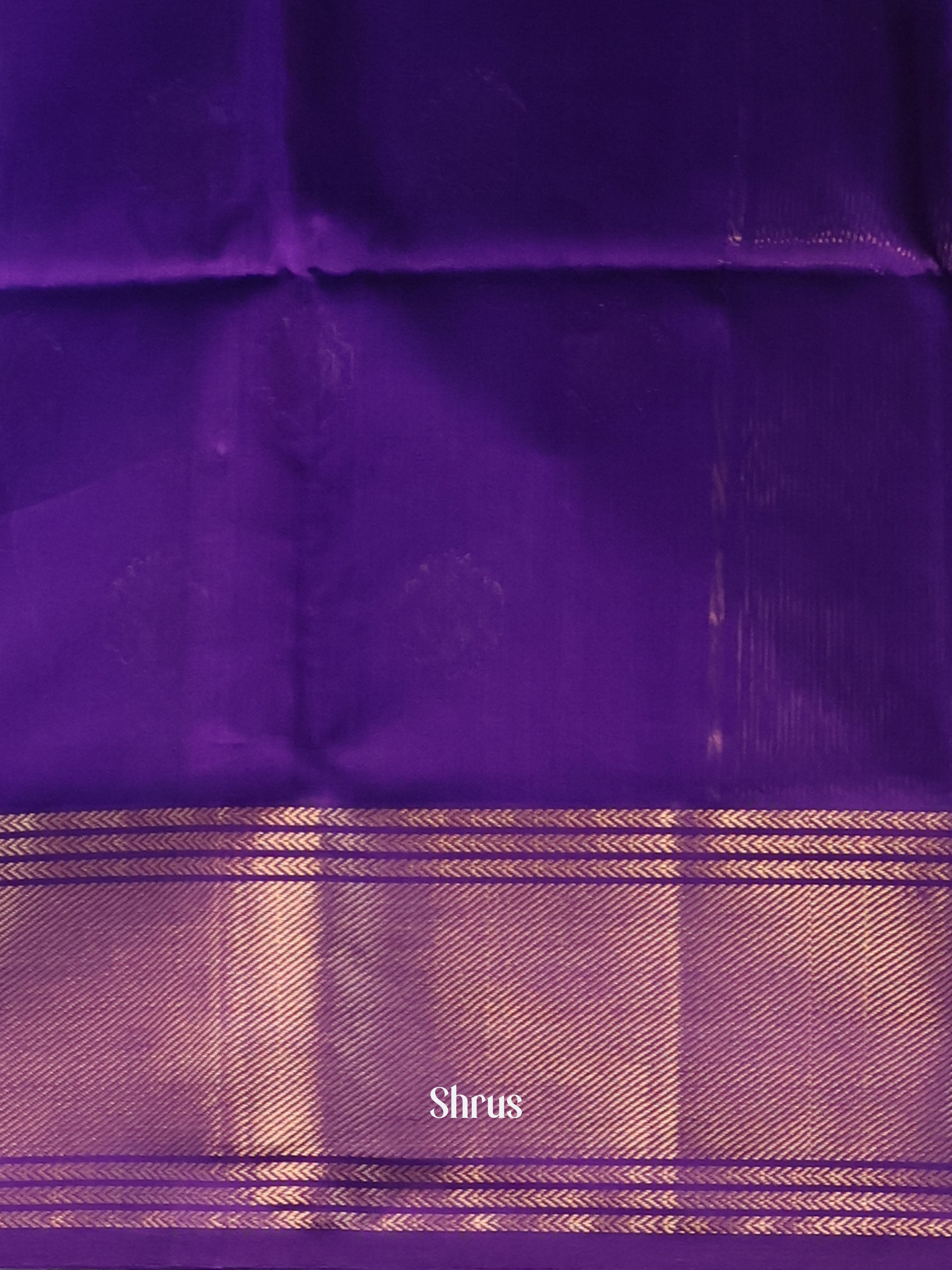 Majenta & Violet - Maheshwari silkcotton Saree