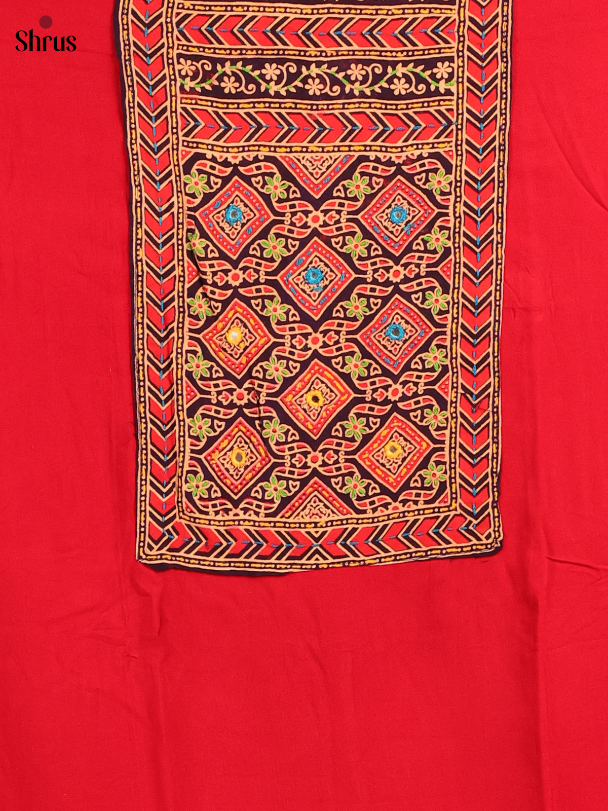 Red & Black - Ajrakh Salwar