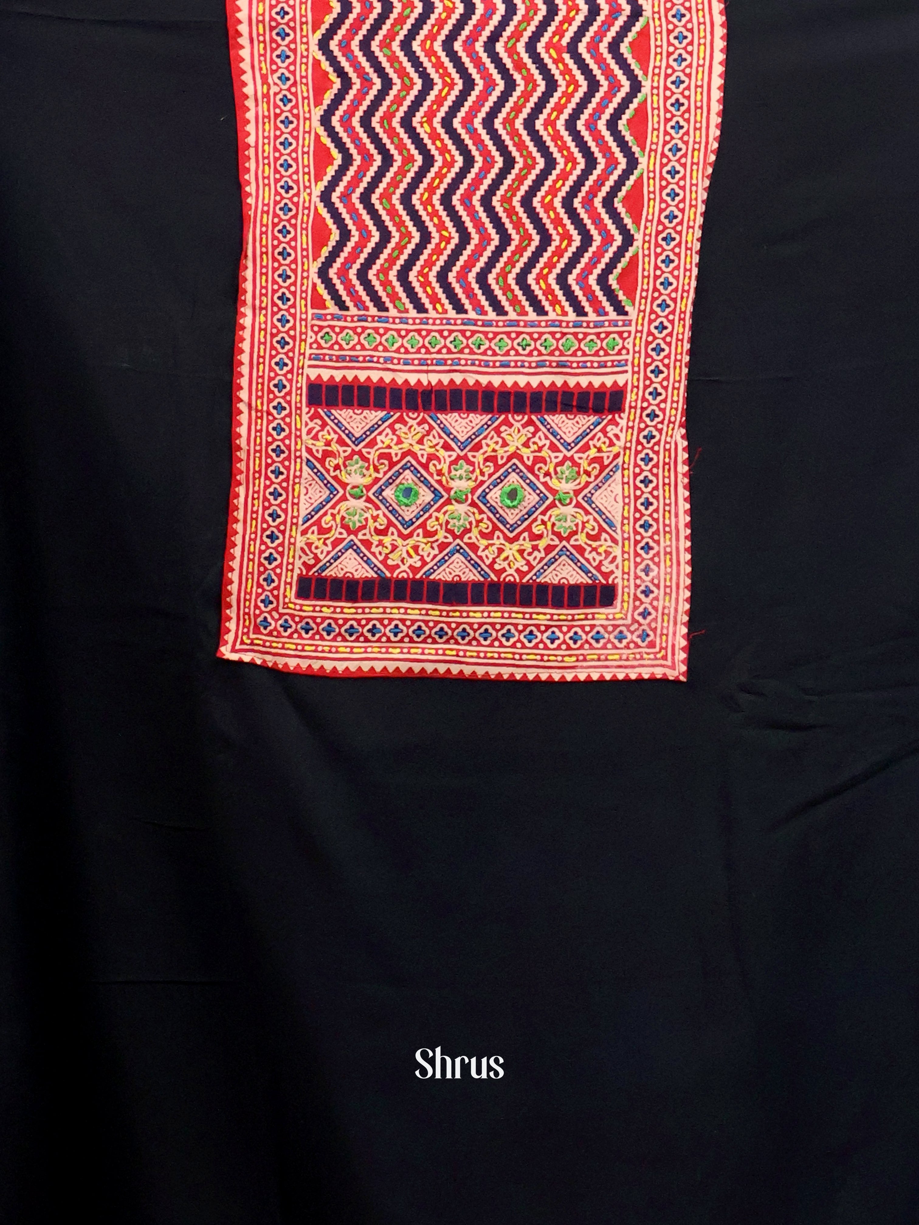 Black & Red - Ajrakh Salwar