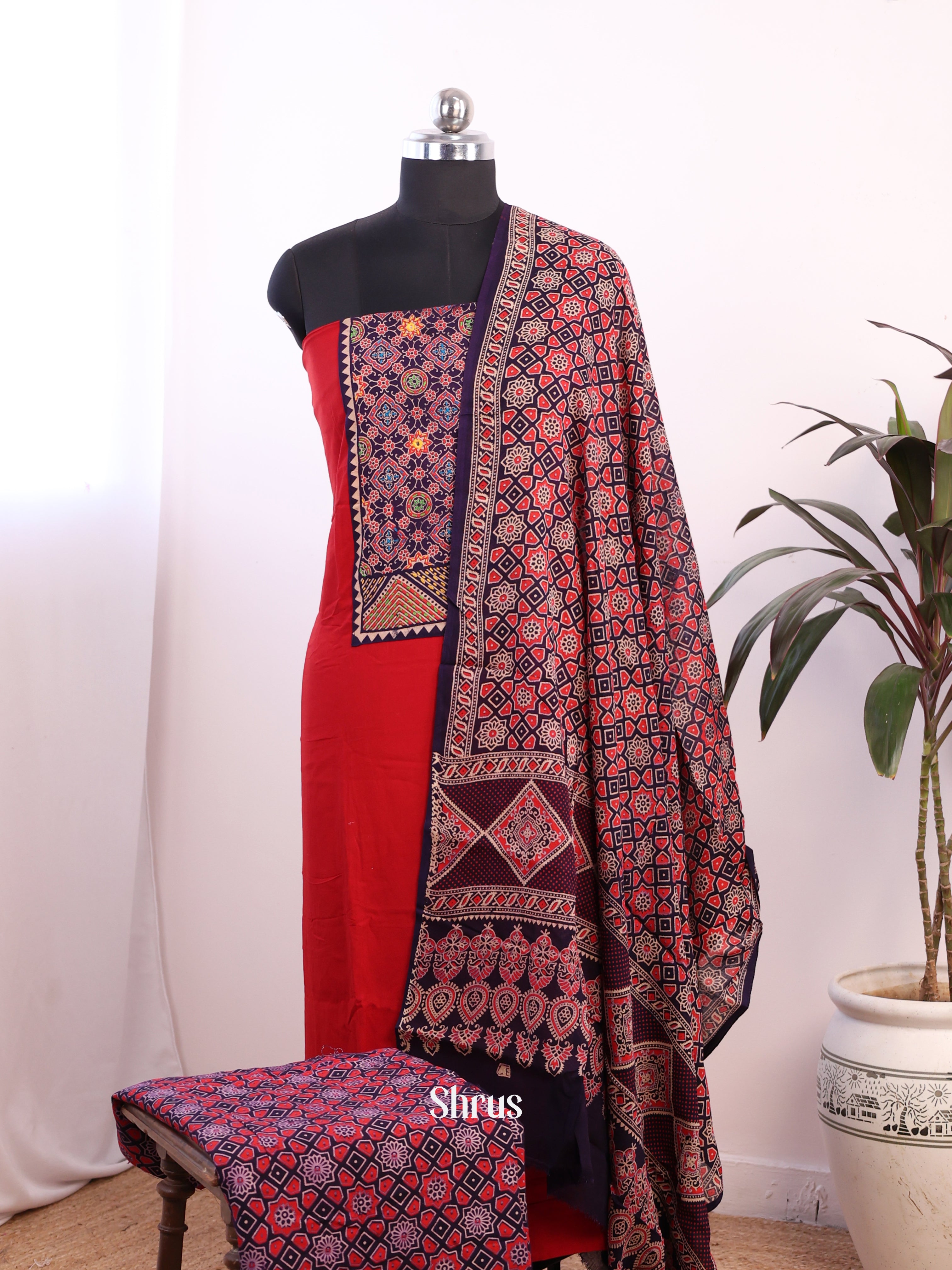 CJS07181 - Ajrakh Salwar