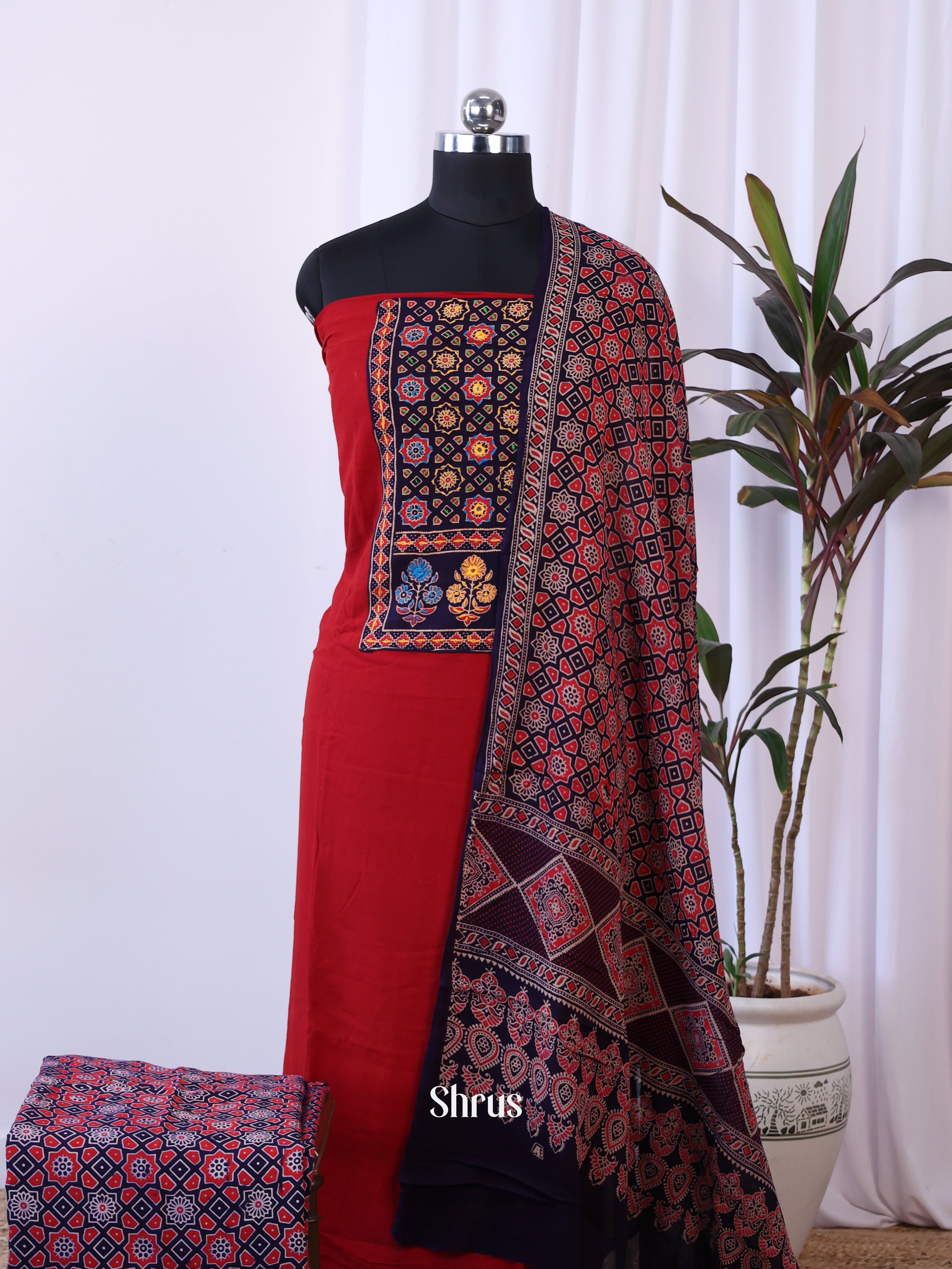 CJS07191 - Ajrakh Salwar