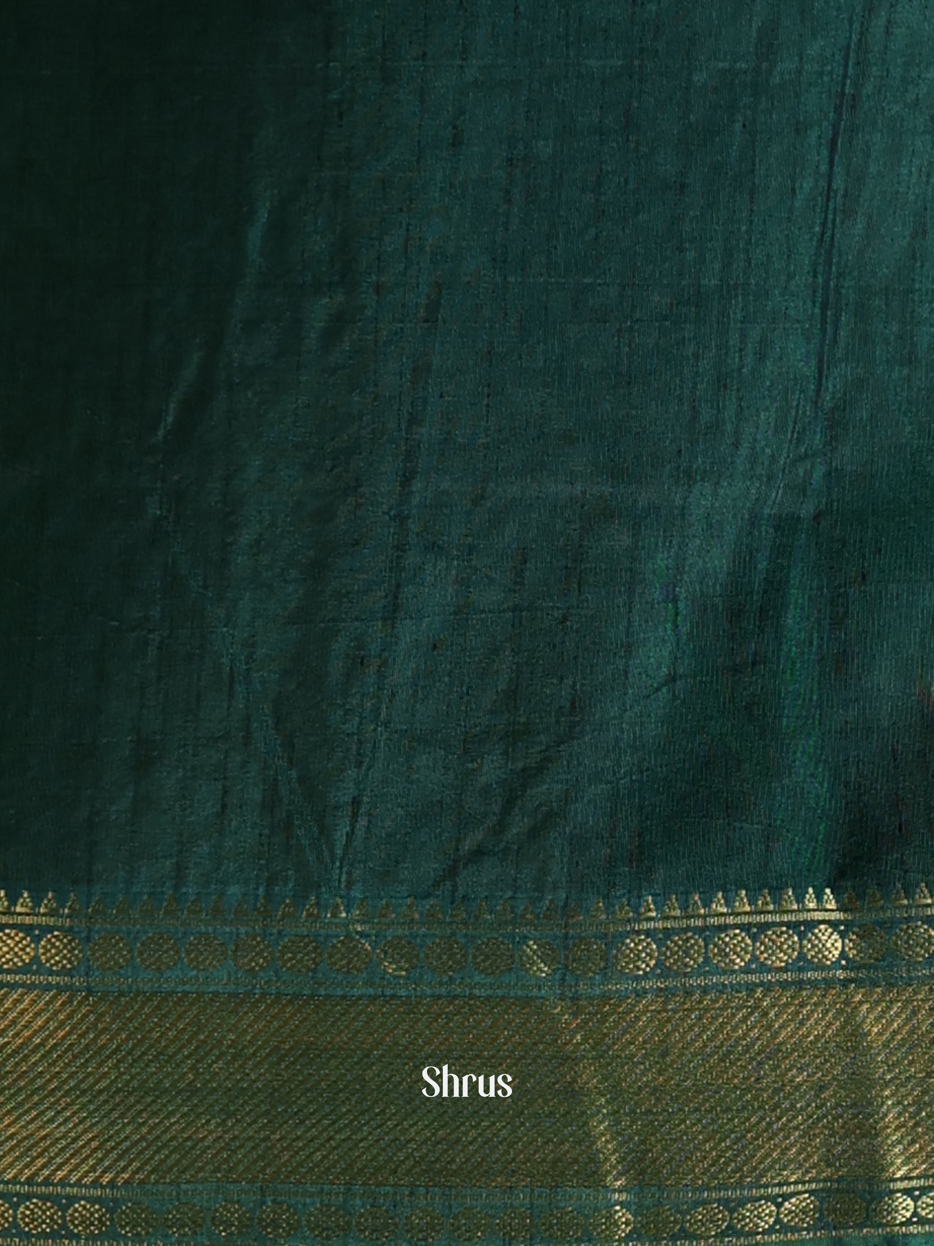 Blue & Green- Semi patola saree