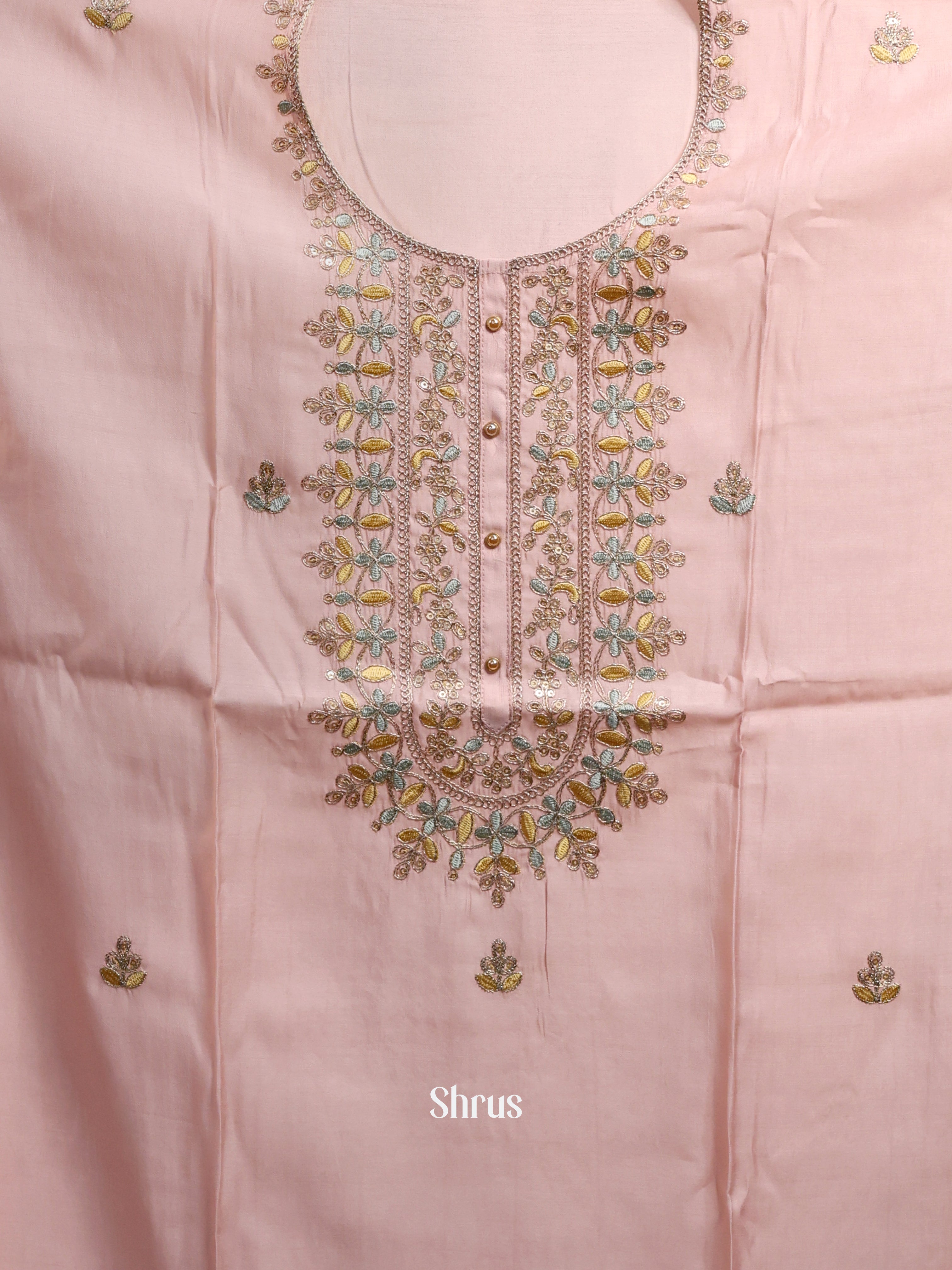 Pink - Cotton salwar