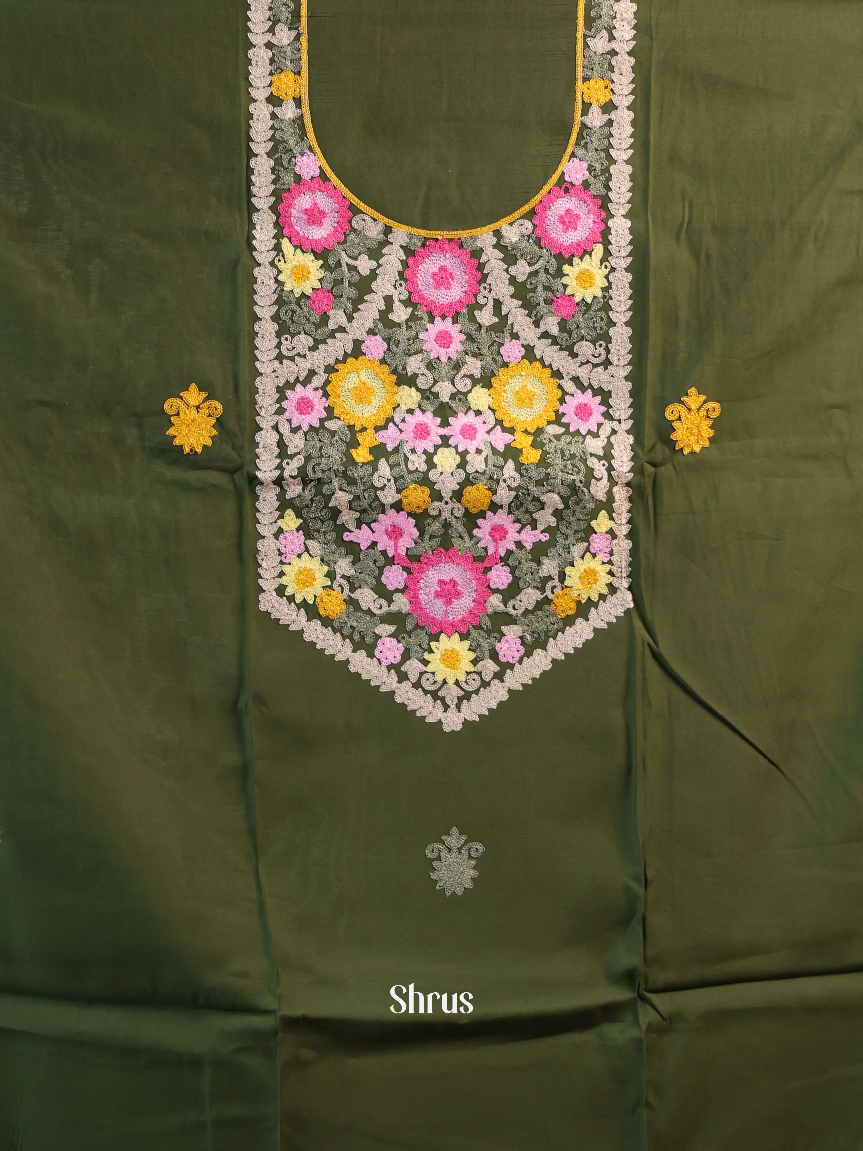 Green - Cotton salwar