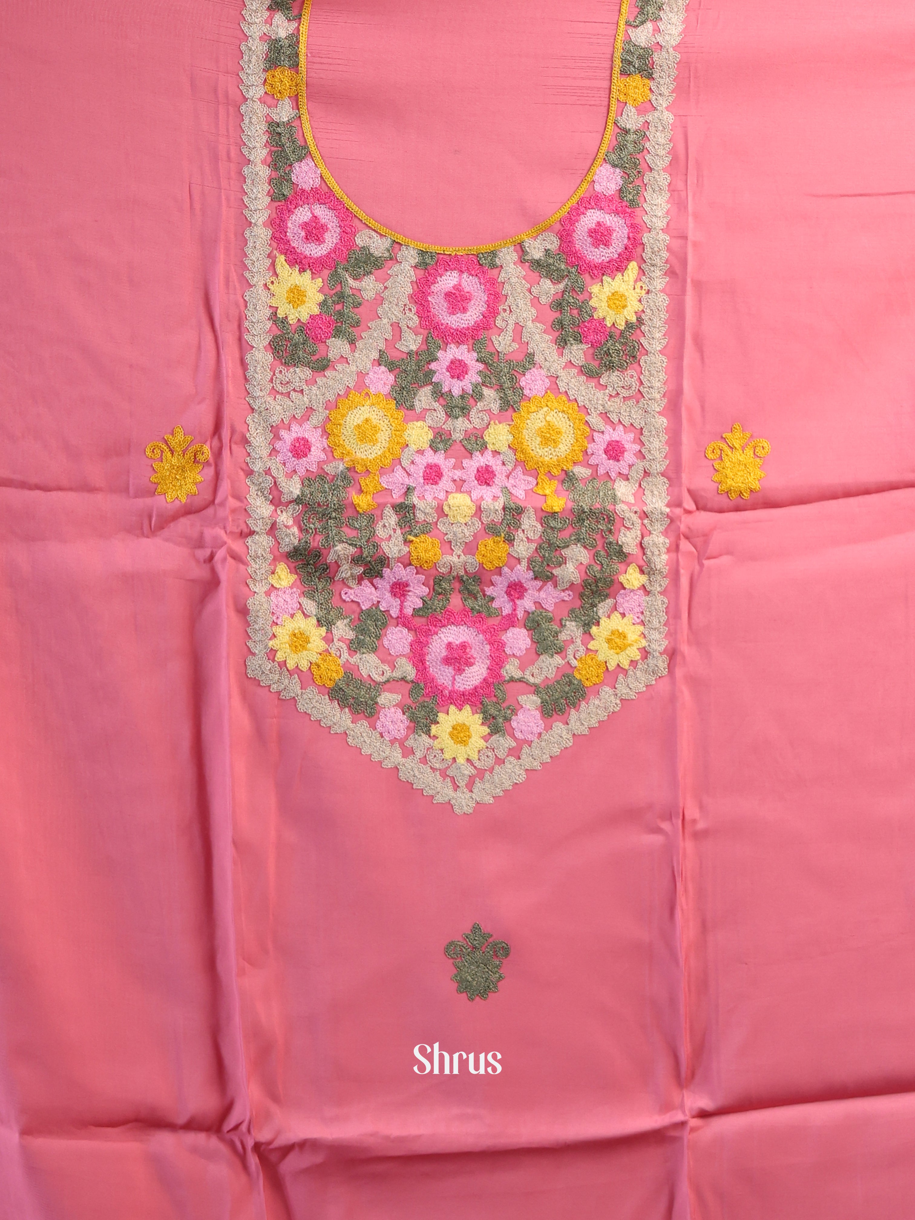 Pink - Cotton salwar