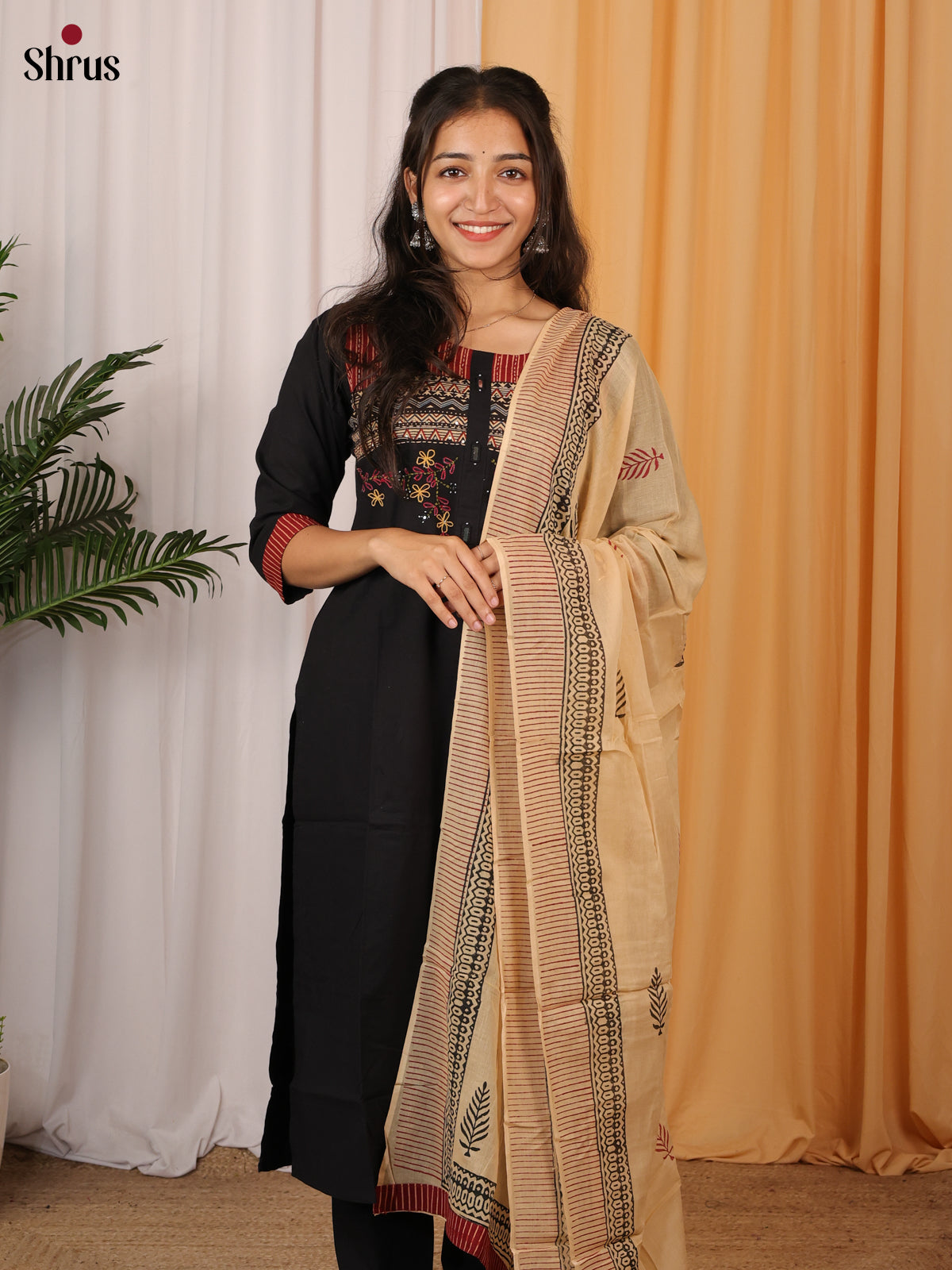 Black & Beige - Readymade Suits - Shop on Shrus.com