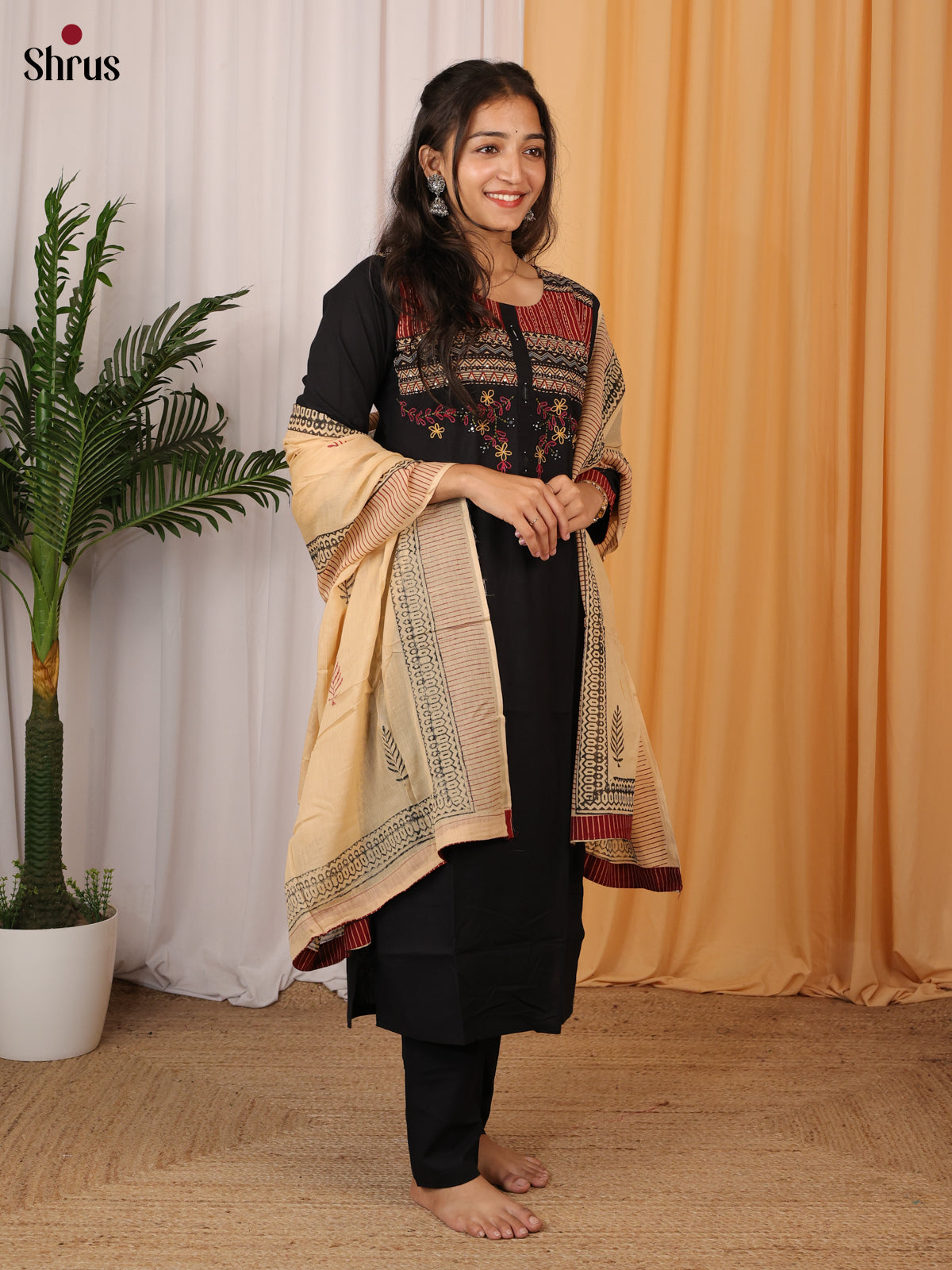 Black & Beige - Readymade Suits - Shop on Shrus.com