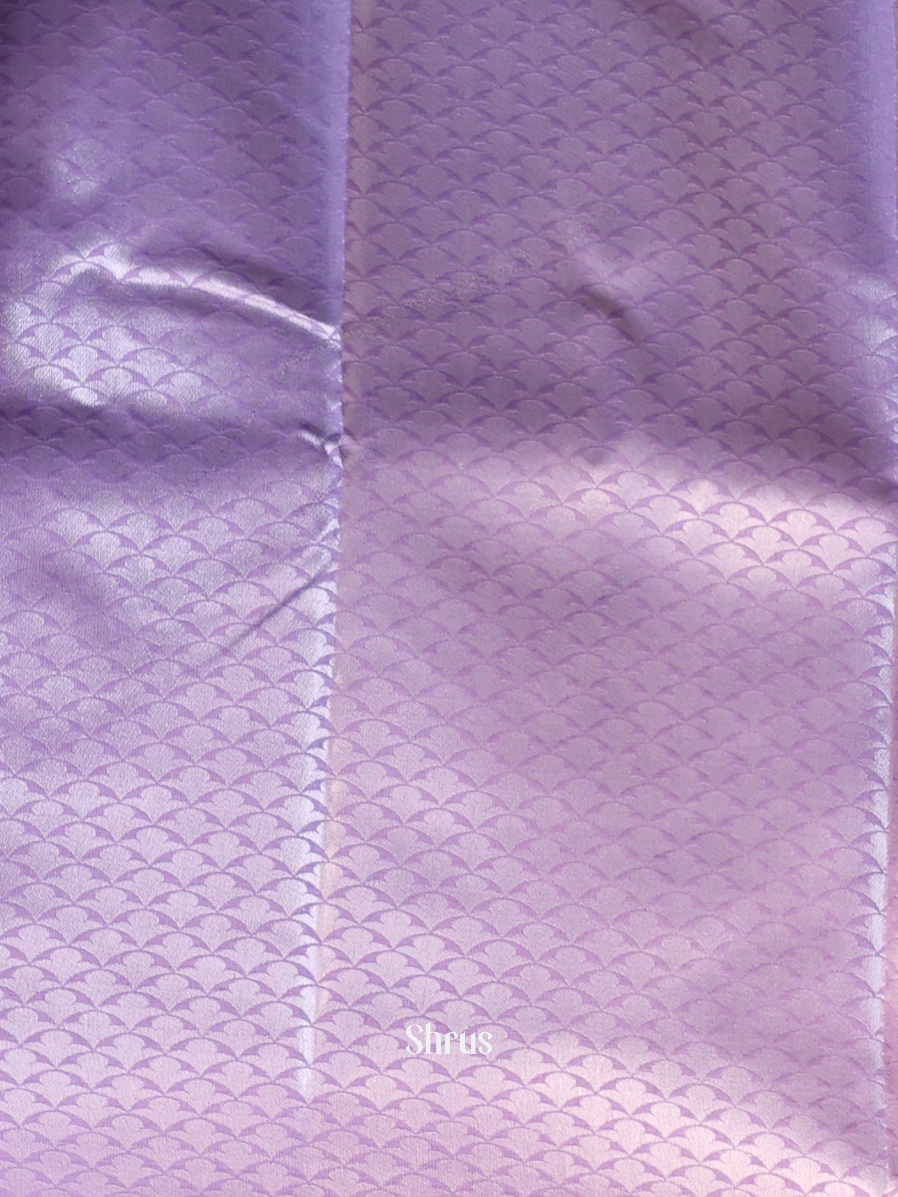 Purple- Semi Softsilk Saree