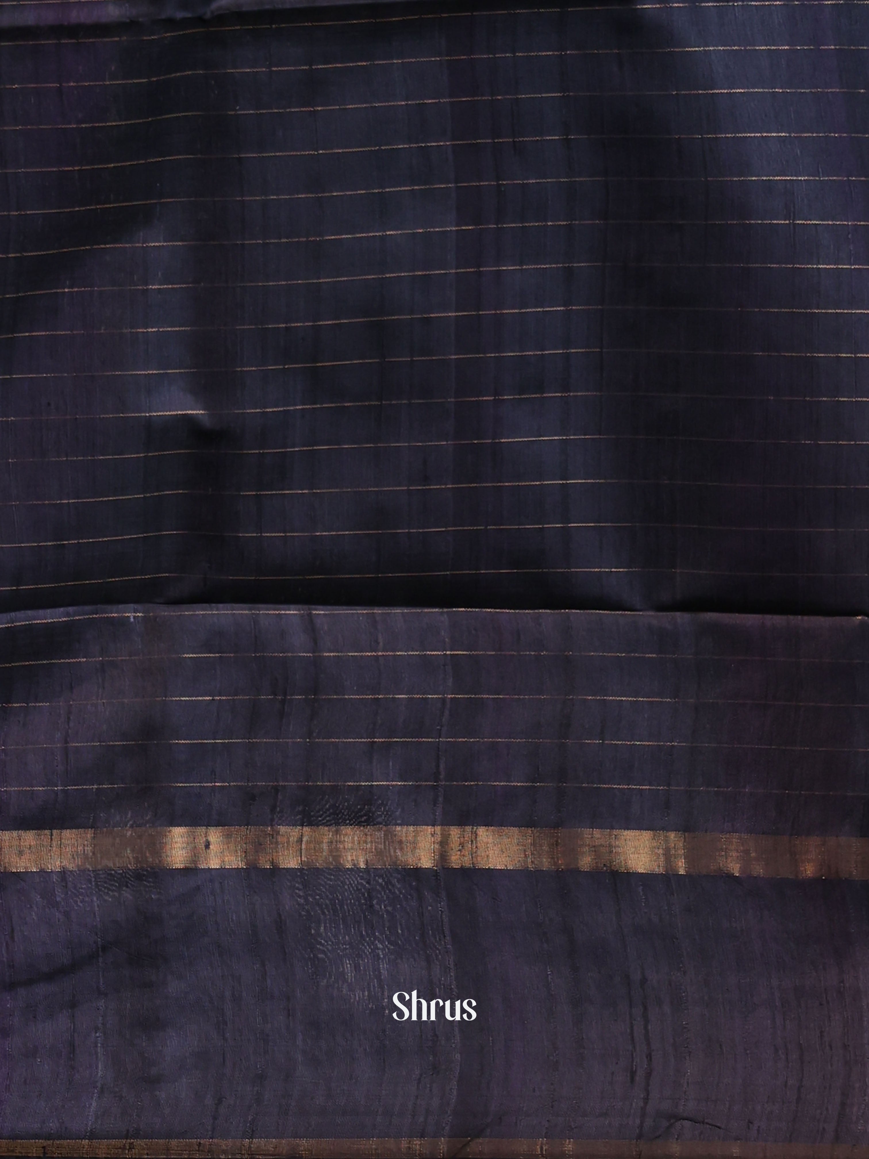 Green & Blue- Raw Silk Saree