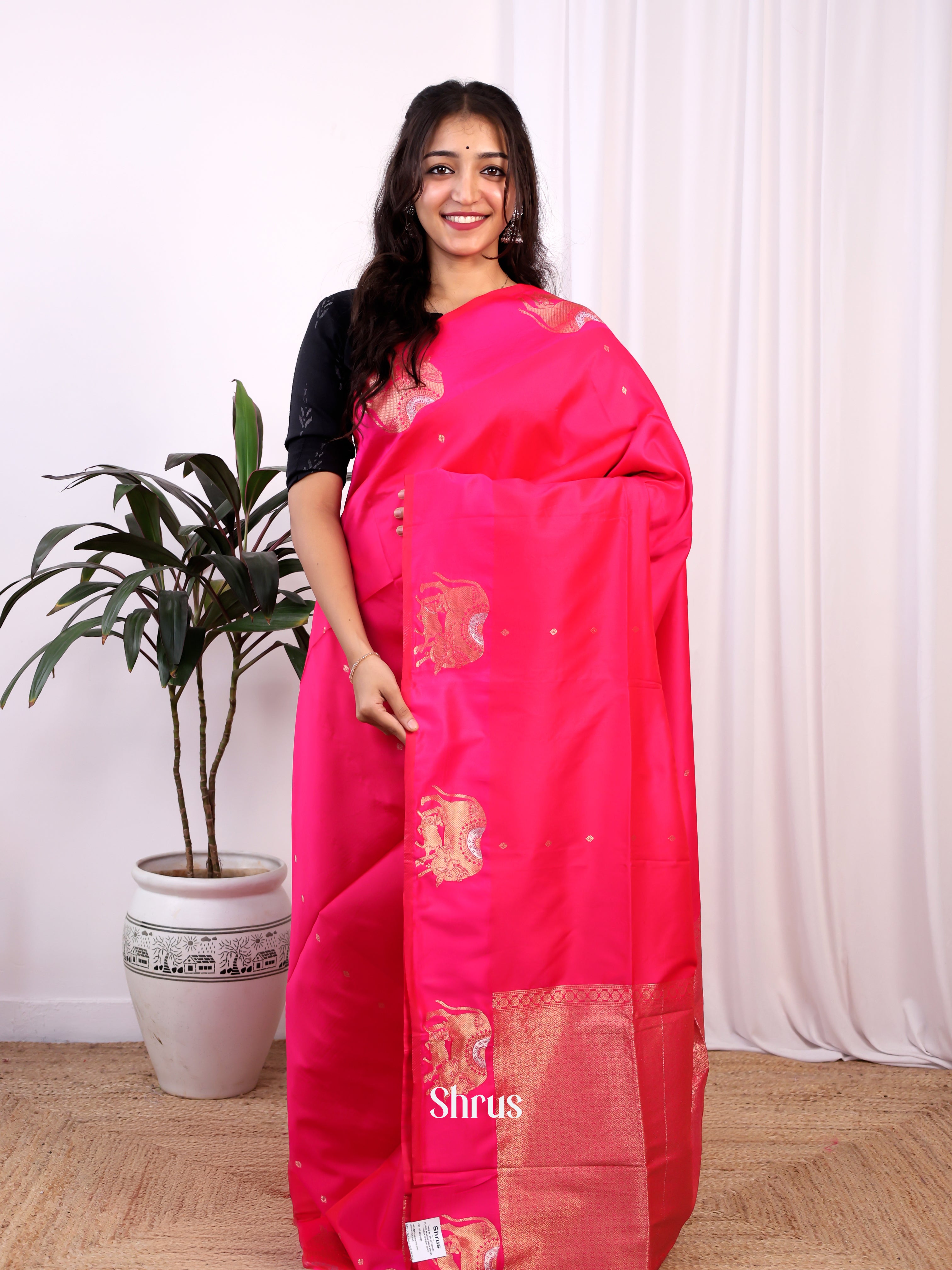 CJS09152 - Semi Softsilk Saree