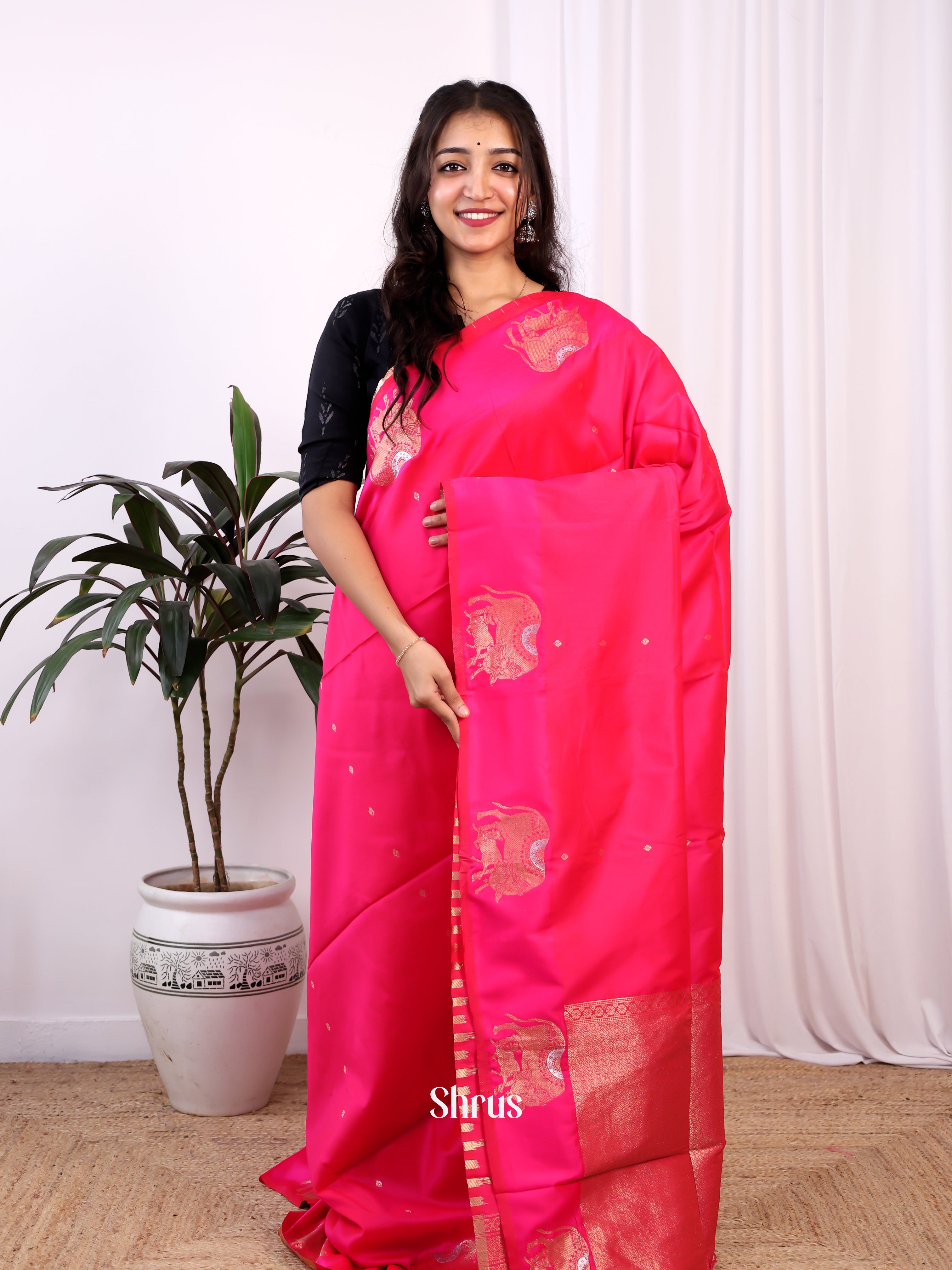 CJS09161 - Semi Softsilk Saree