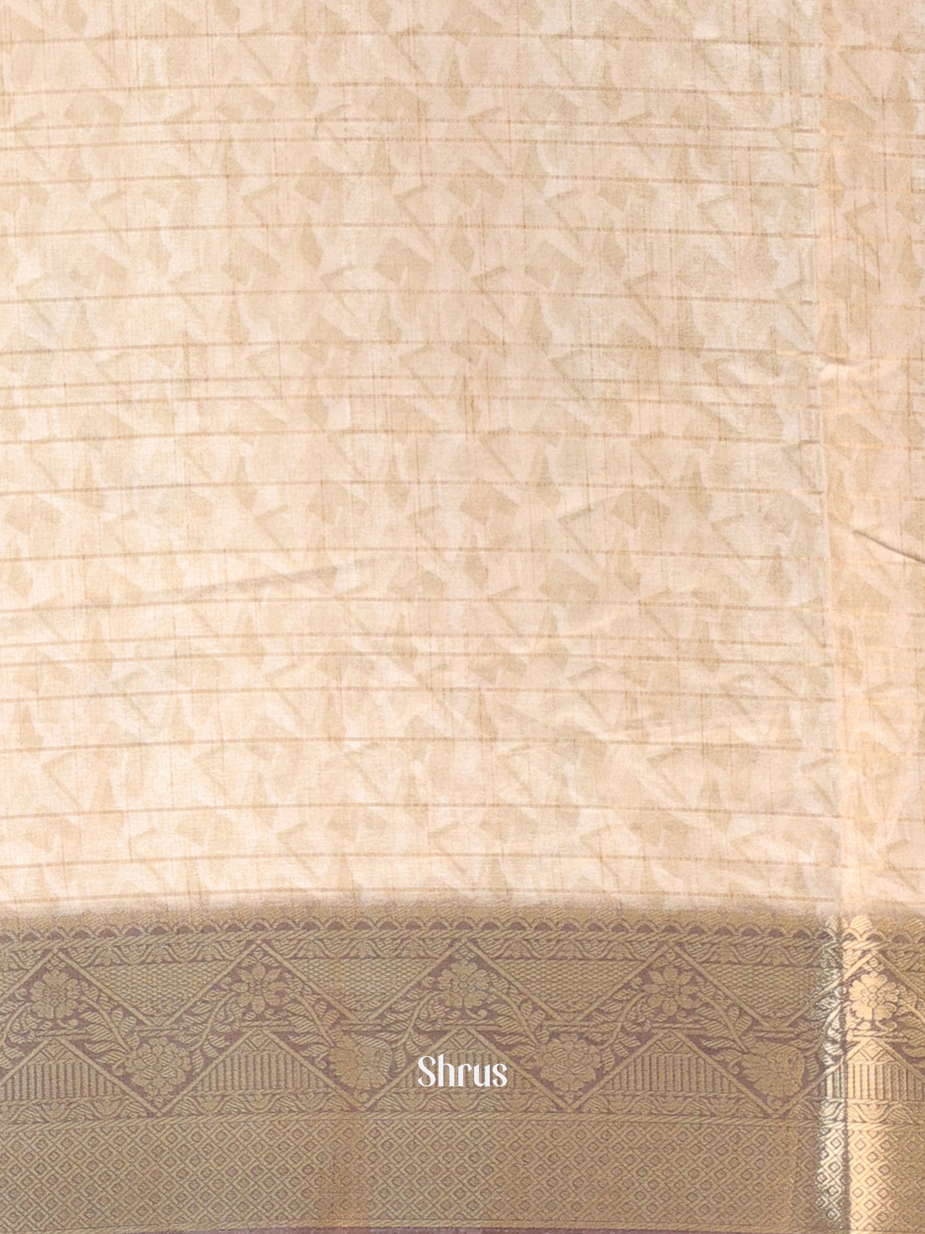 CJS09281 - Semi Chanderi Saree