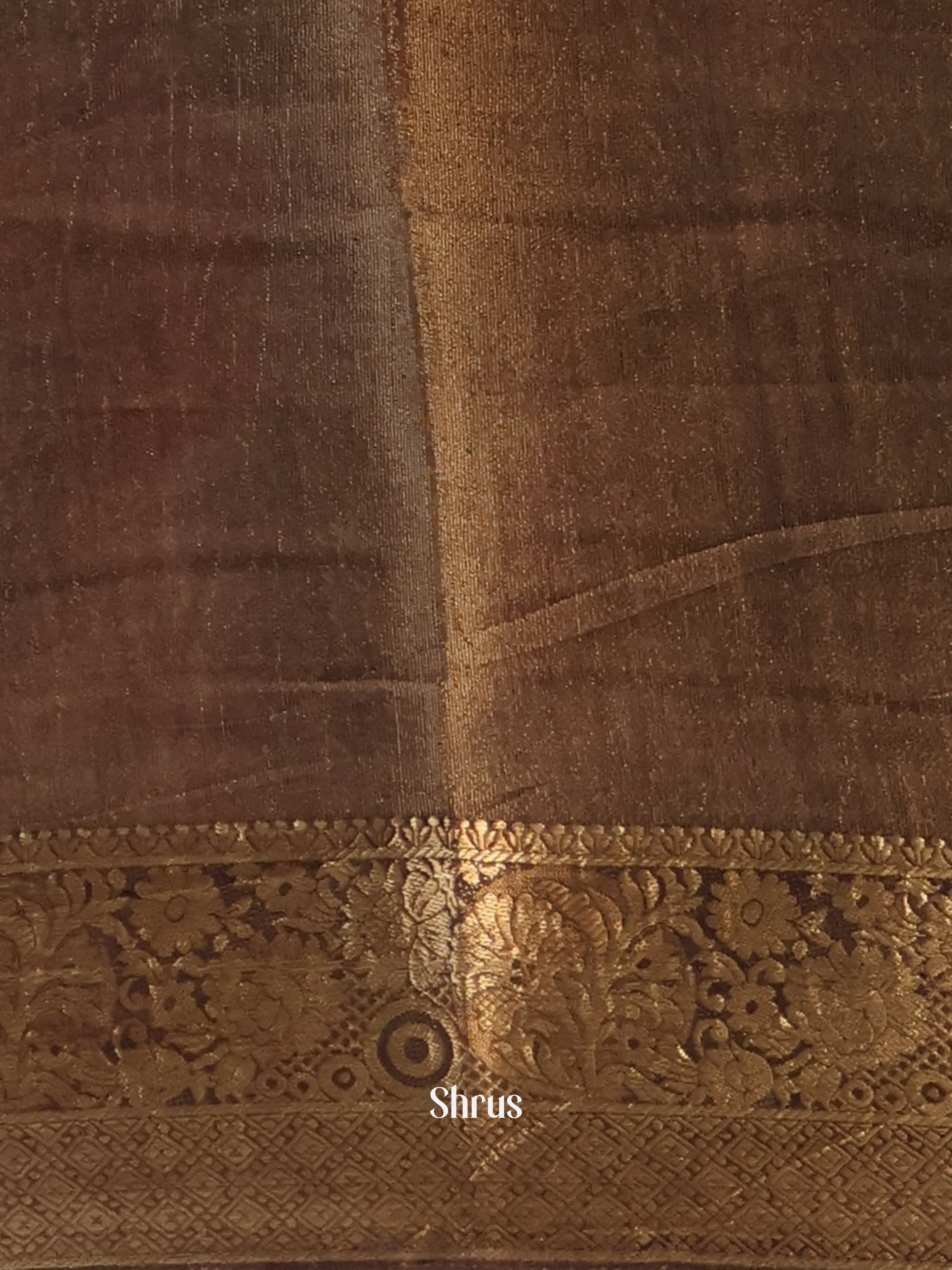 CJS09317 - Semi Tissue Saree - Shop on Shrus.com