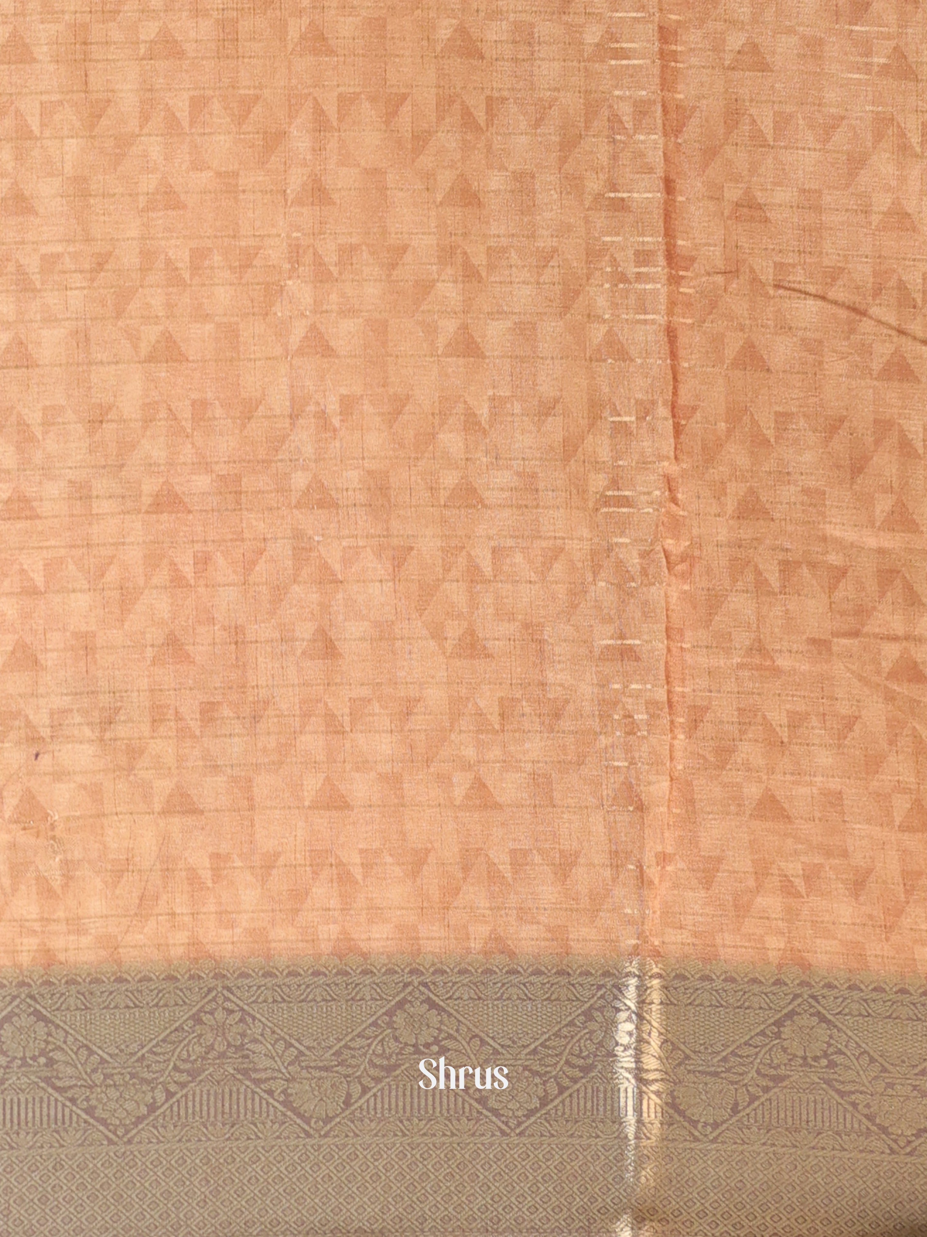 CJS09348 - Semi Chanderi Saree