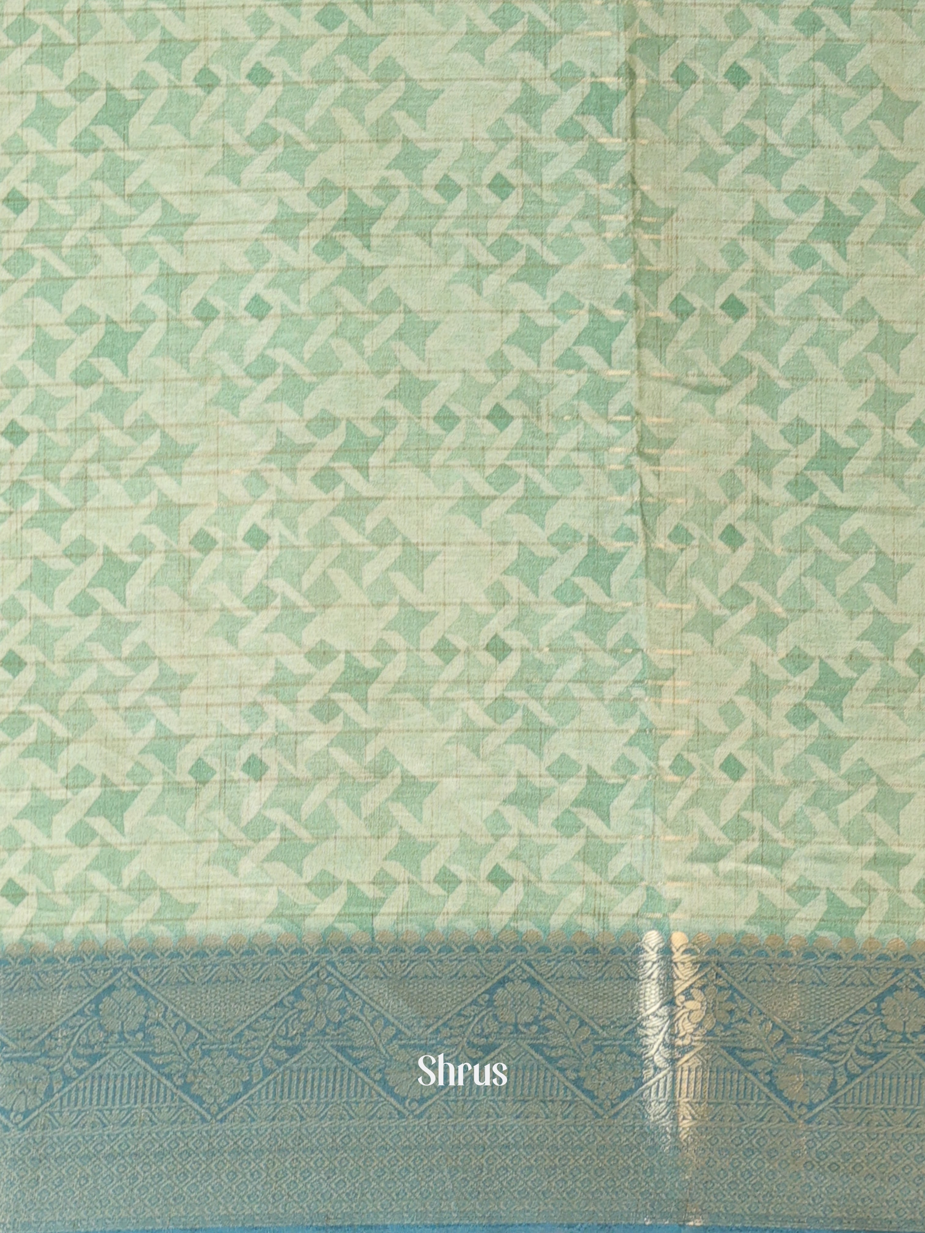 CJS09360 - Semi Chanderi Saree