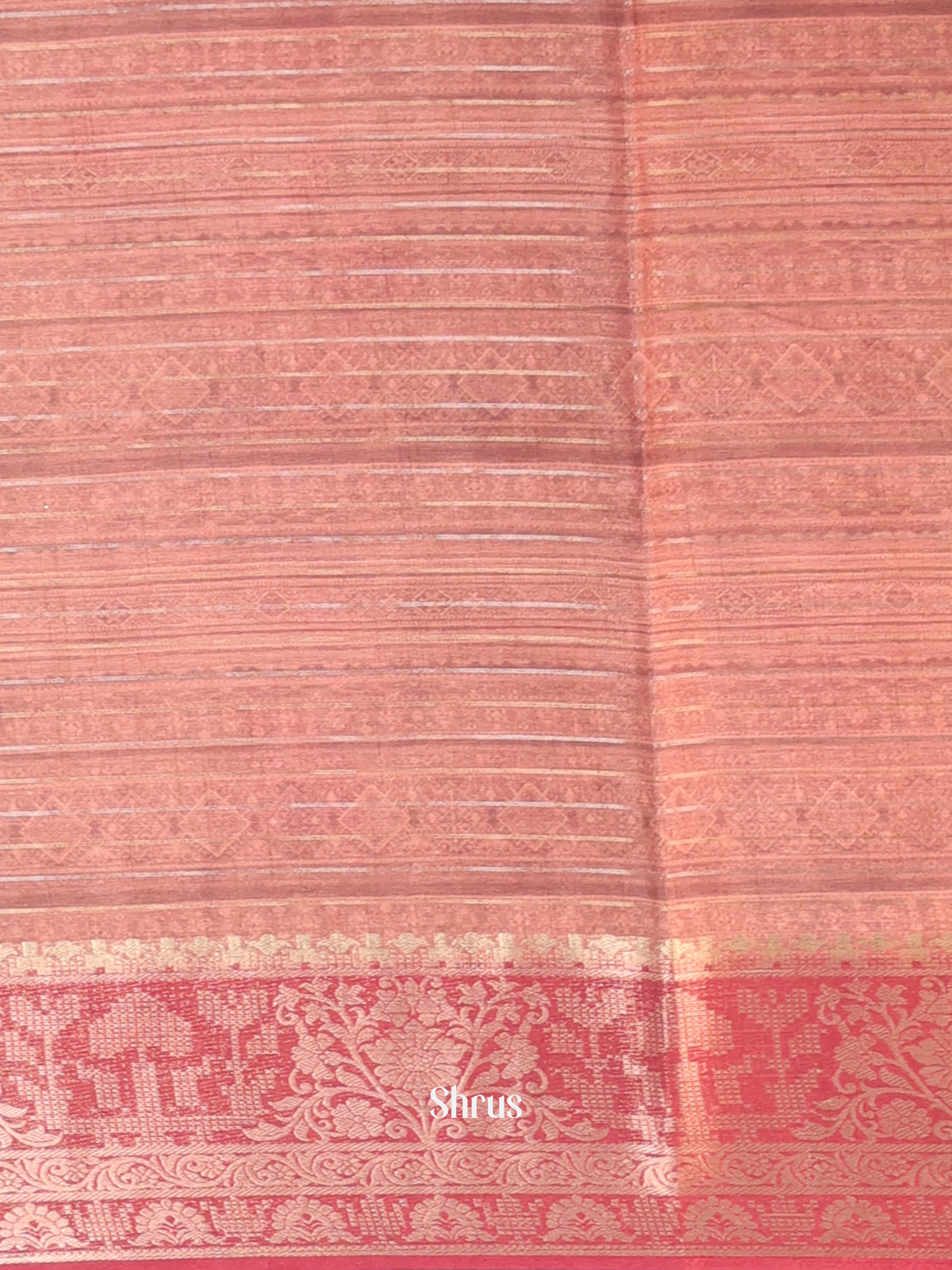 CJS09389 - Semi Chanderi Saree