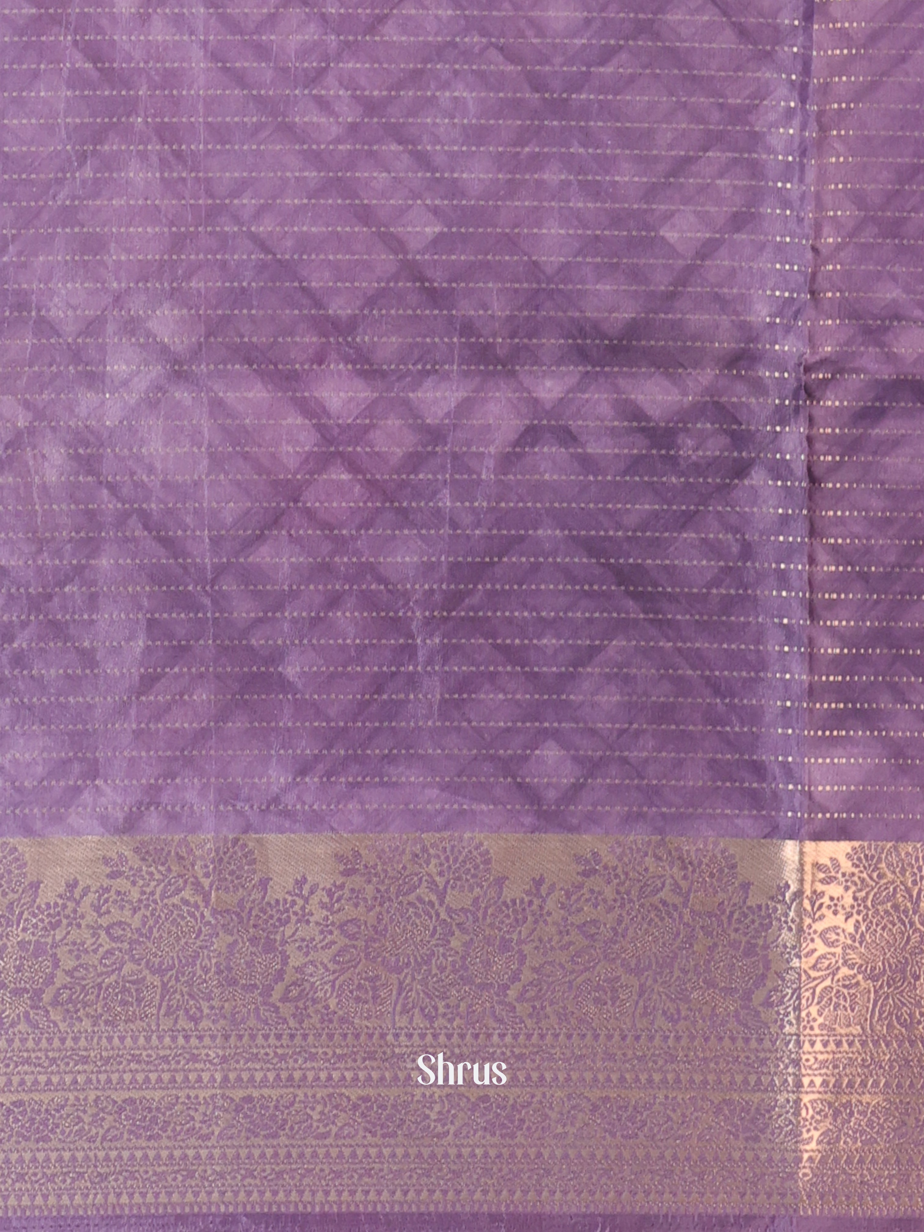 CJS09412 - Semi Chanderi Saree