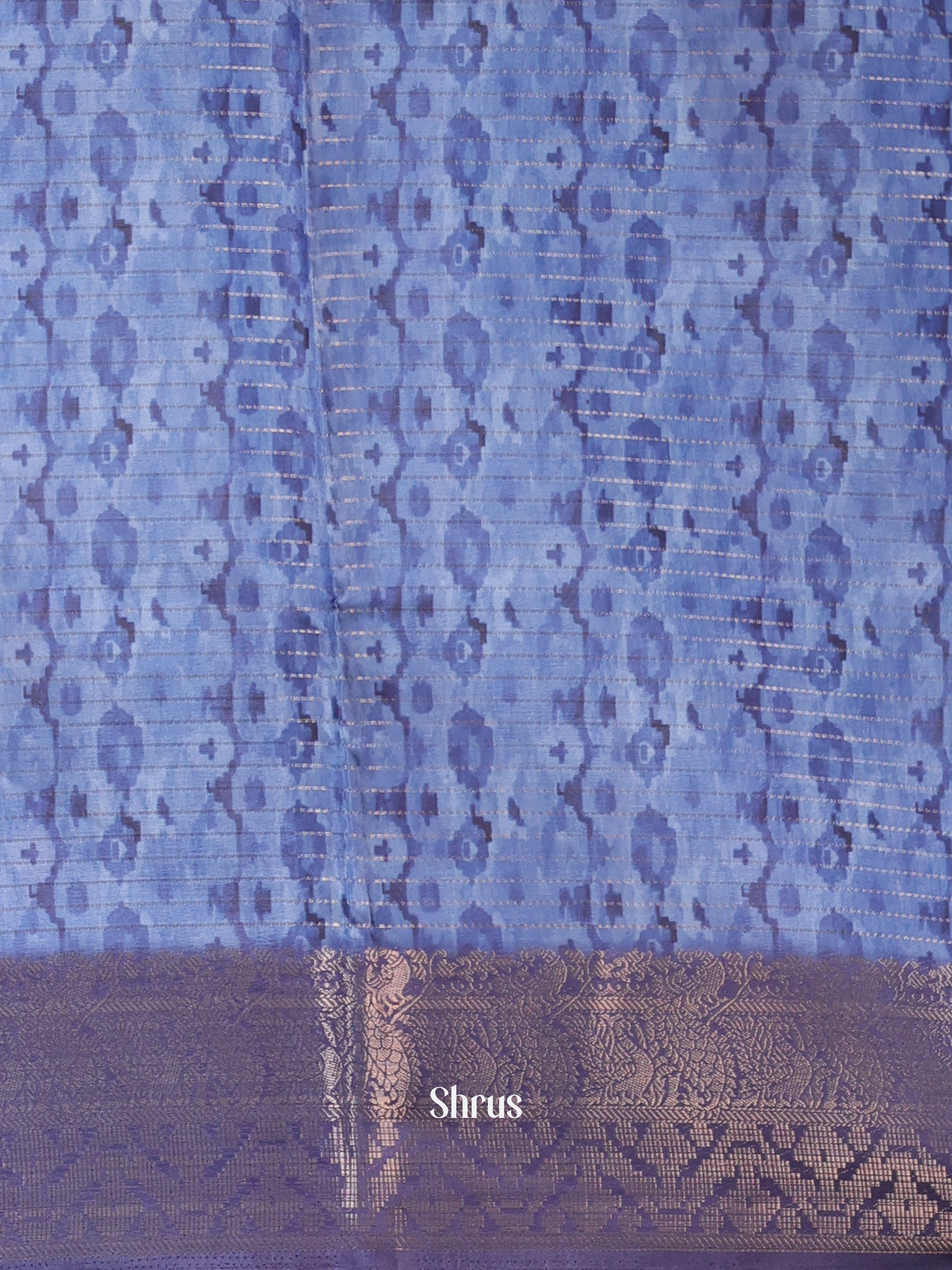 CJS09419 - Semi Chanderi Saree