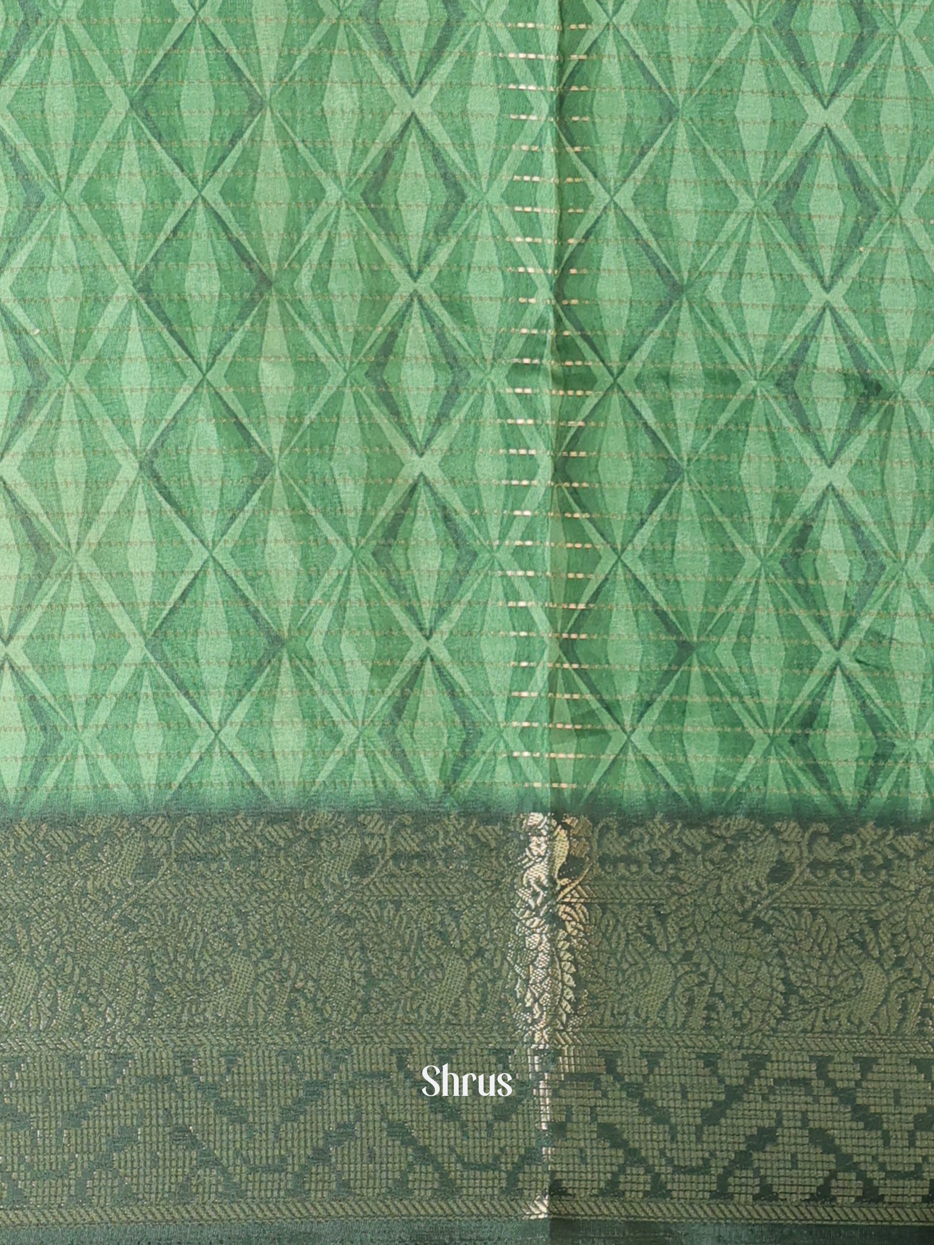 CJS09422 - Semi Chanderi Saree