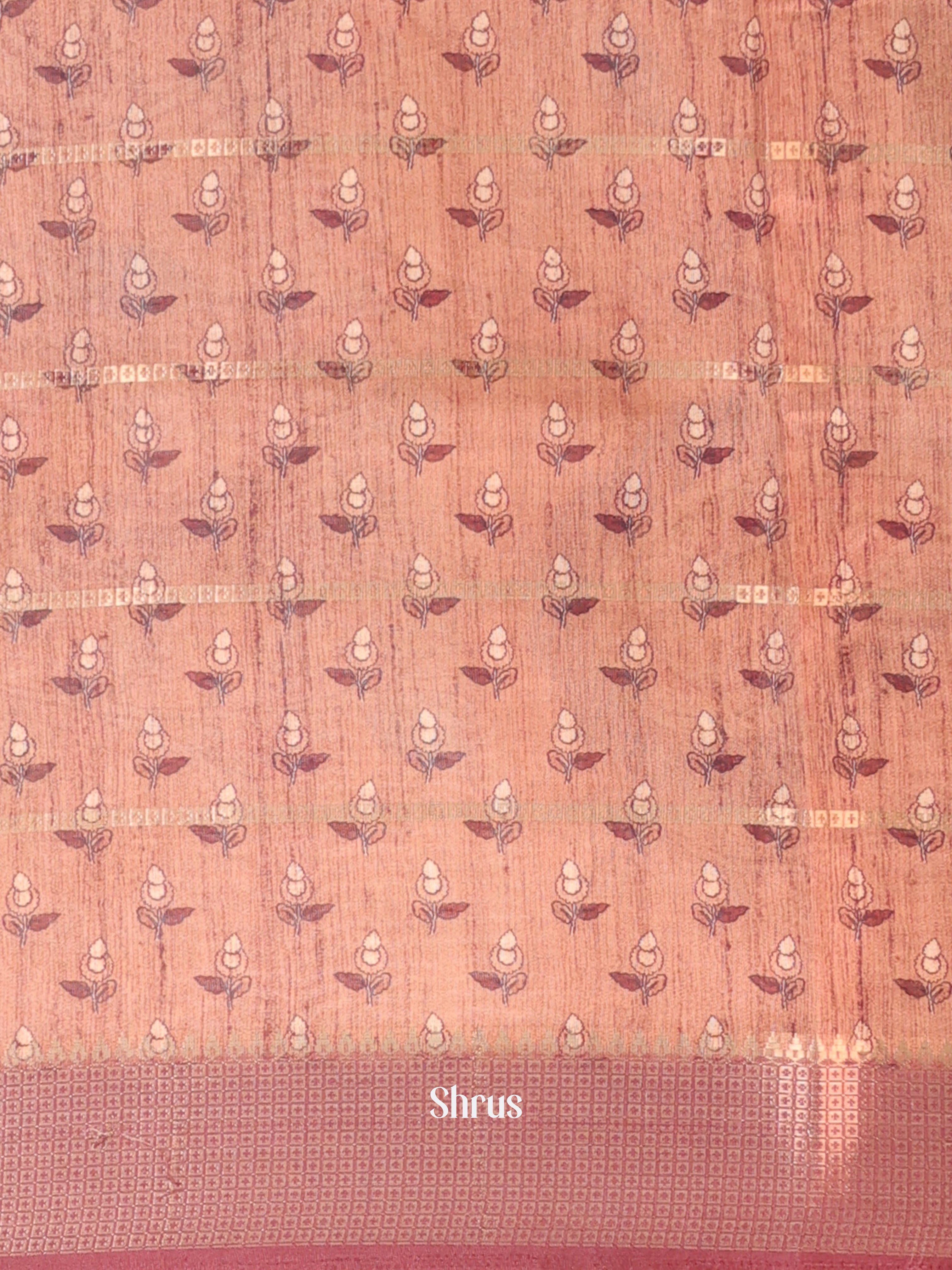 CJS09433 - Semi Chanderi Saree