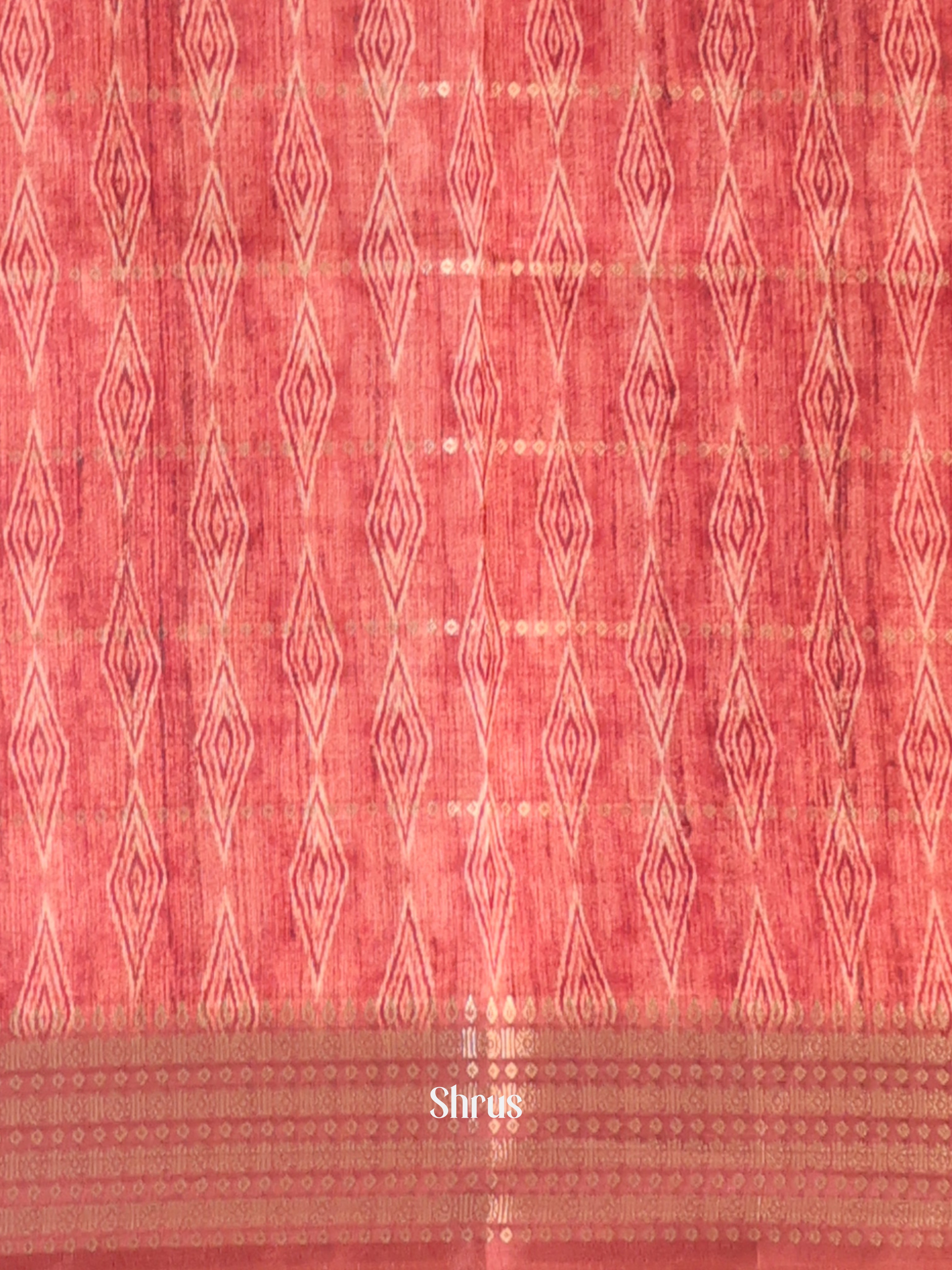 CJS09434 - Semi Chanderi Saree