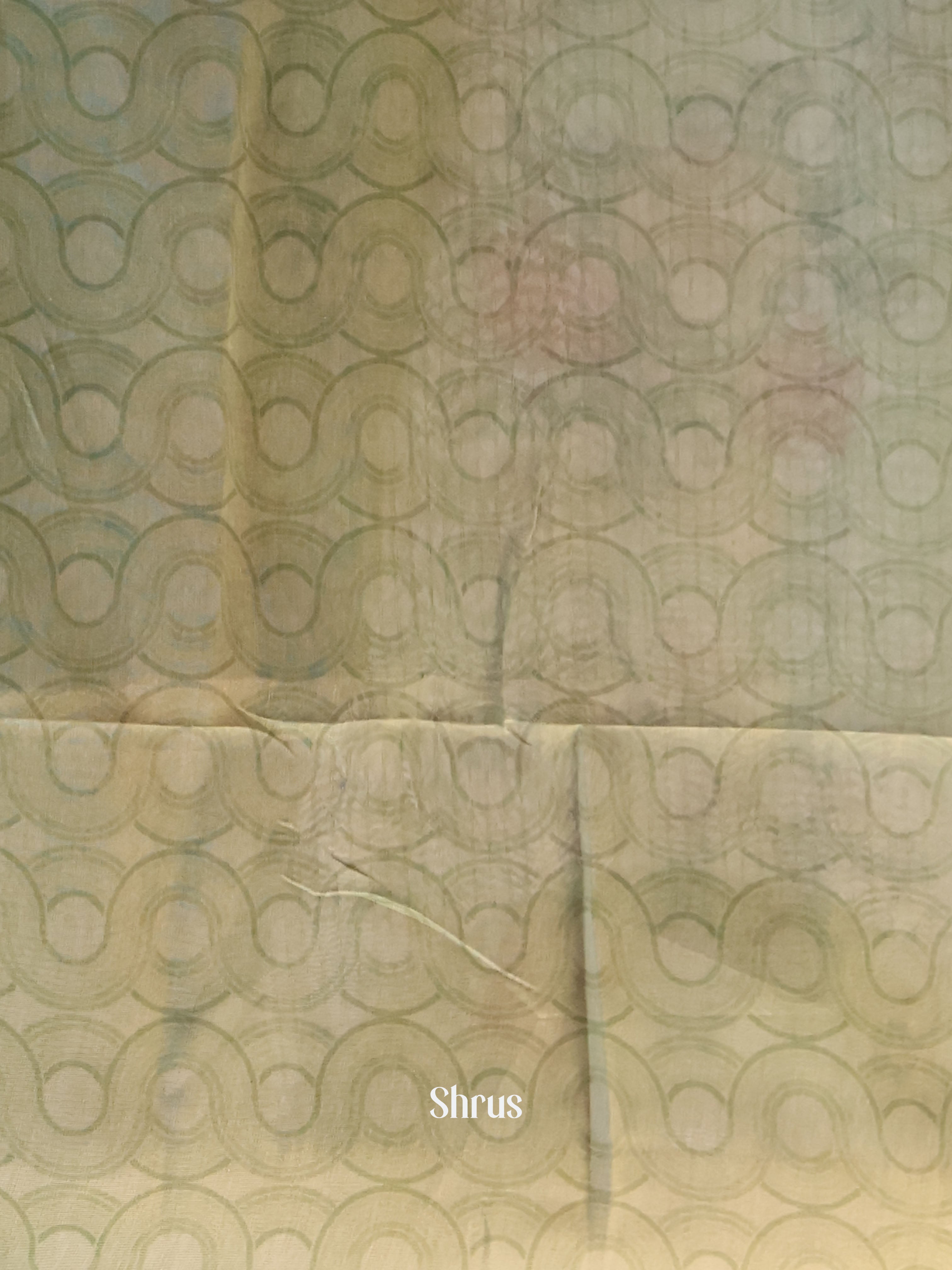 Green - Semi Jute Saree