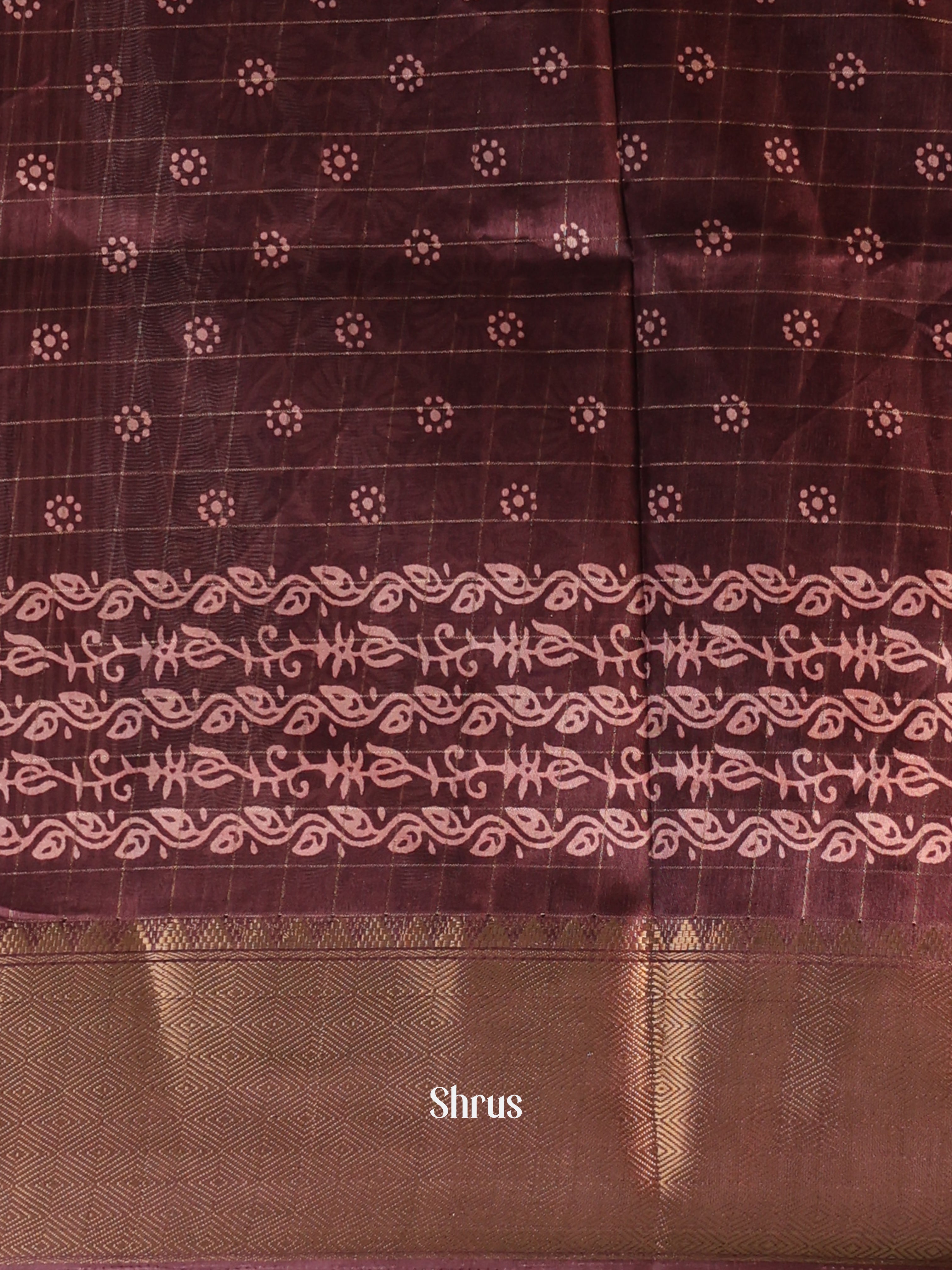 CJS10115 - Semi Crepe Saree - Shop on Shrus.com
