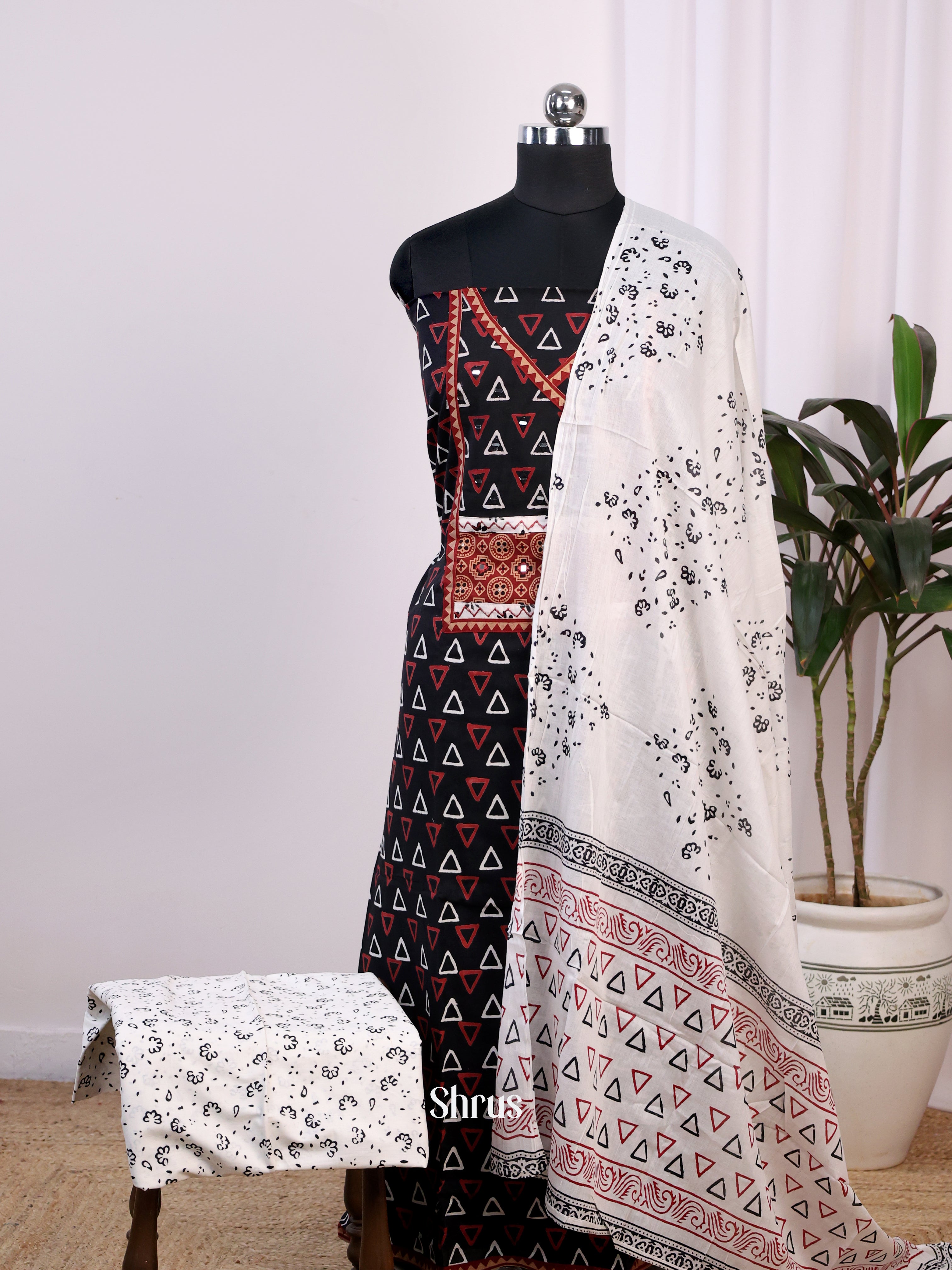 CJS10357 - Cotton salwar