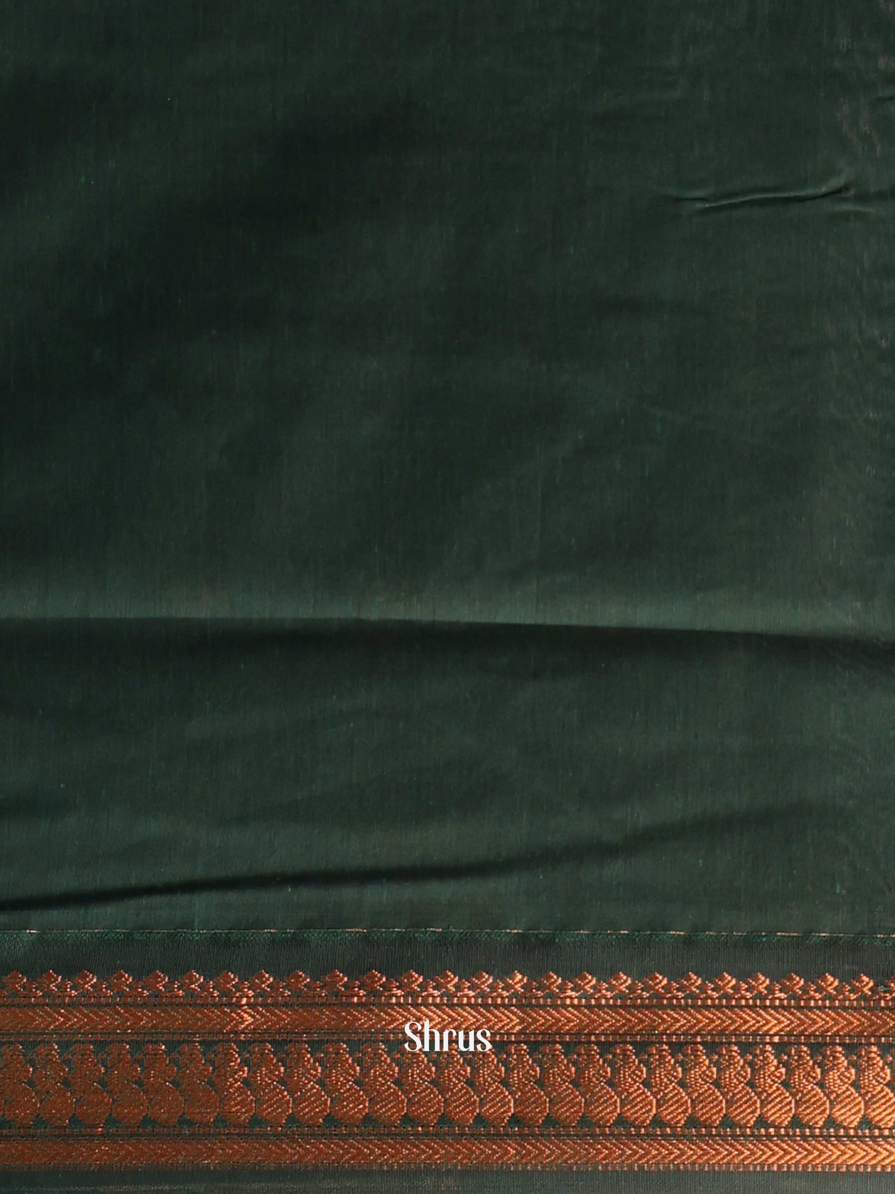 Majenta & Green - Kalyani Cotton Saree