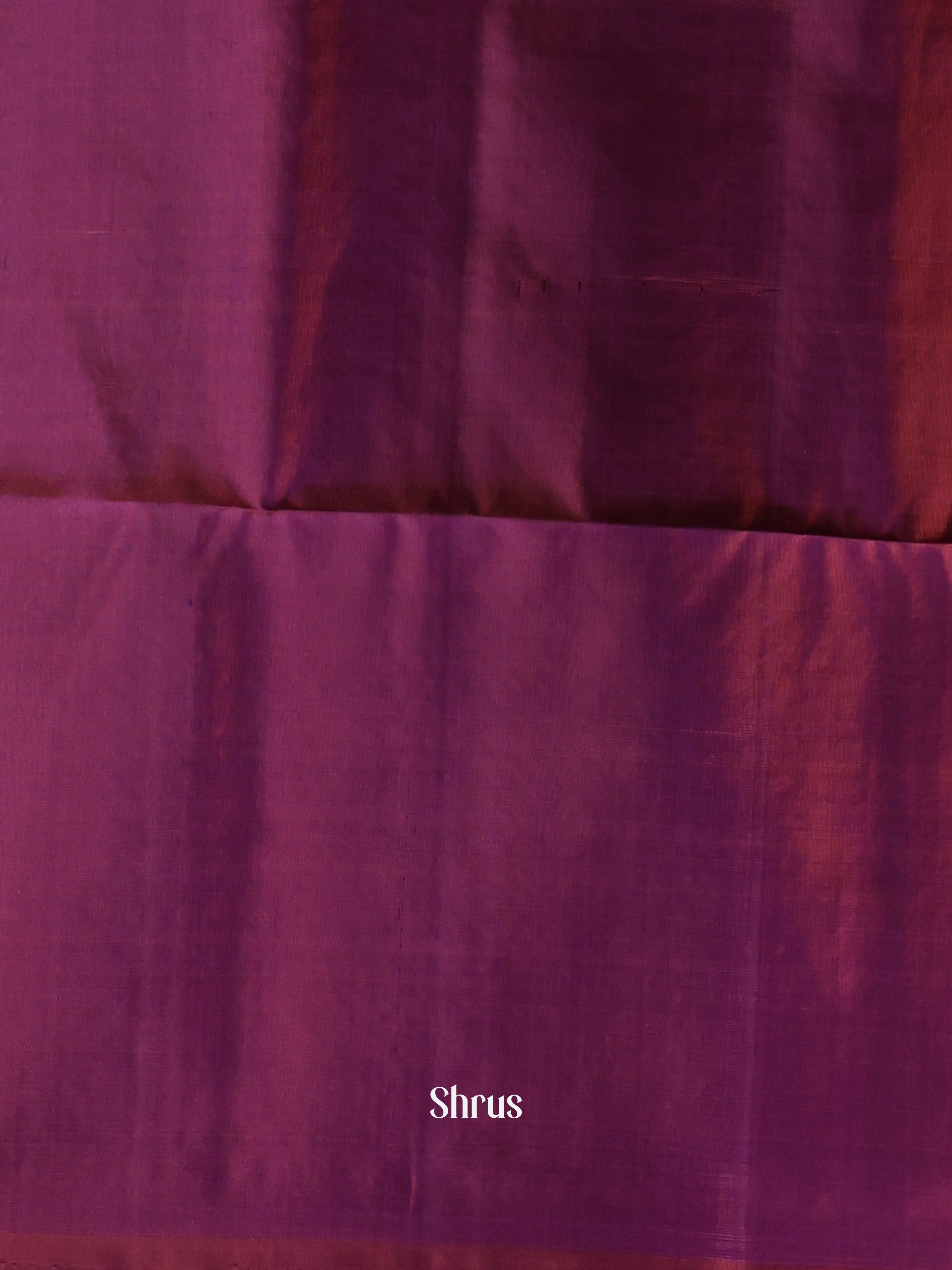 Maroon - Soft Silk Saree