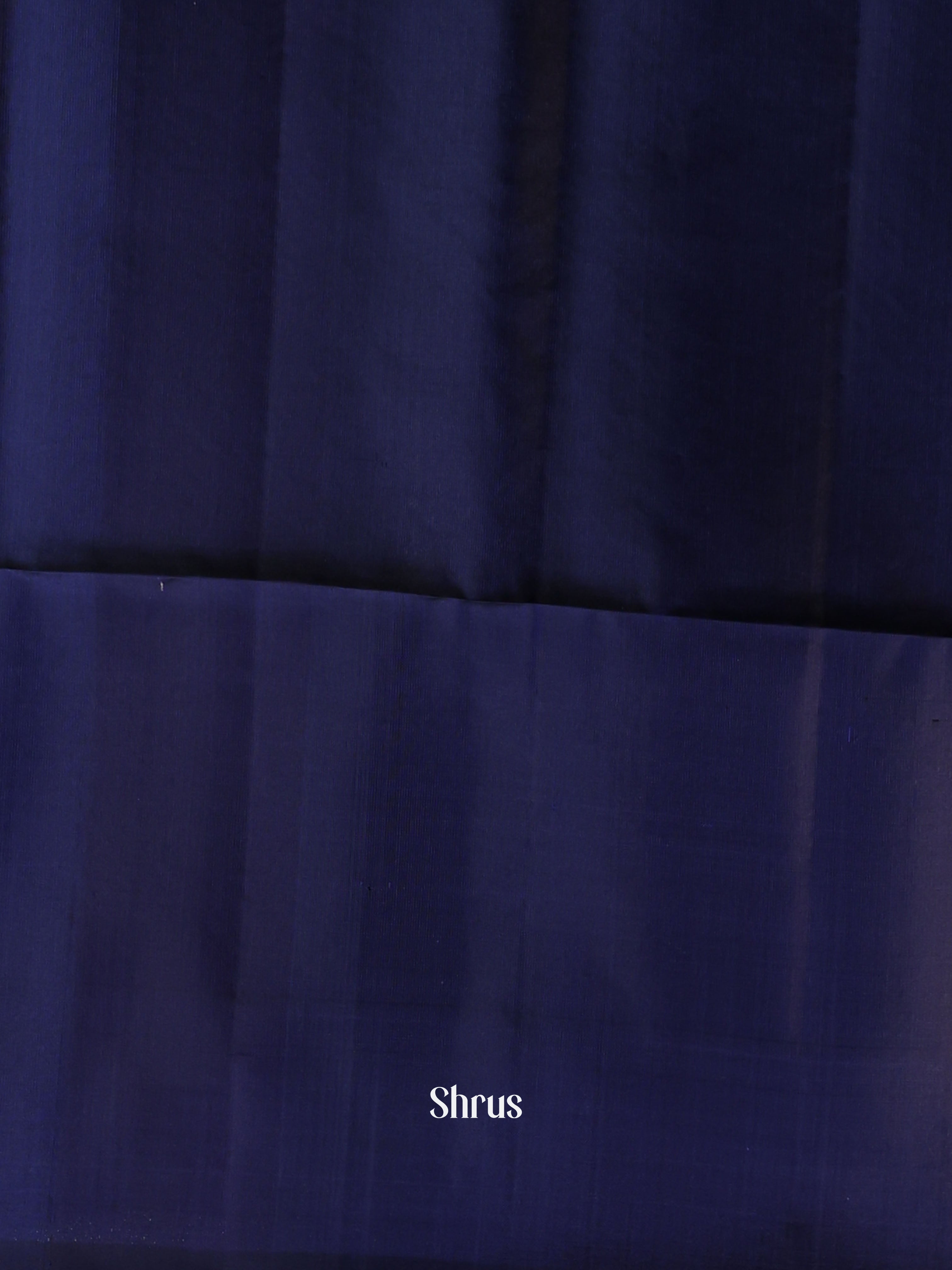 Blue(Single Tone) - Soft Silk Saree