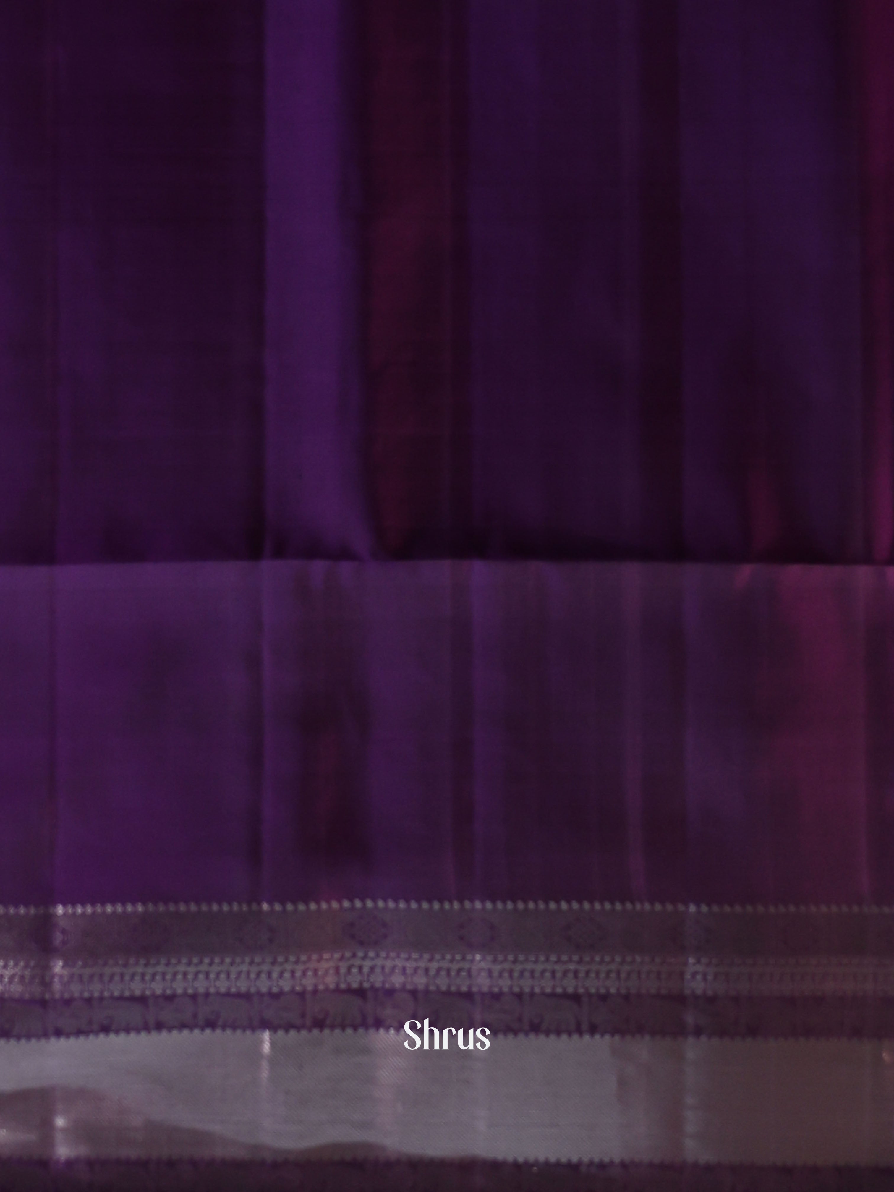 Violet(Single Tone) - Soft Silk Saree