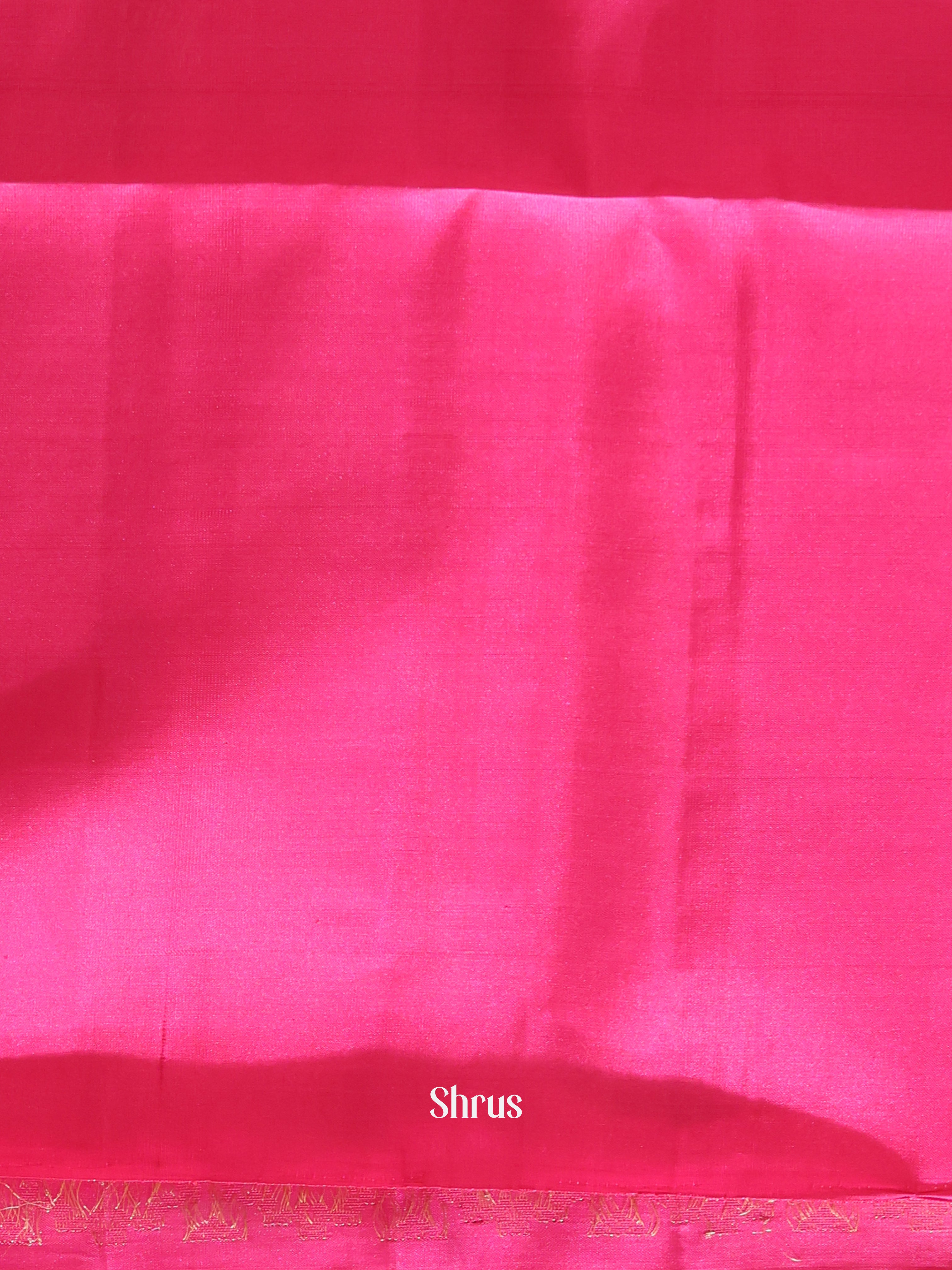 Pink  - Soft Silk Saree