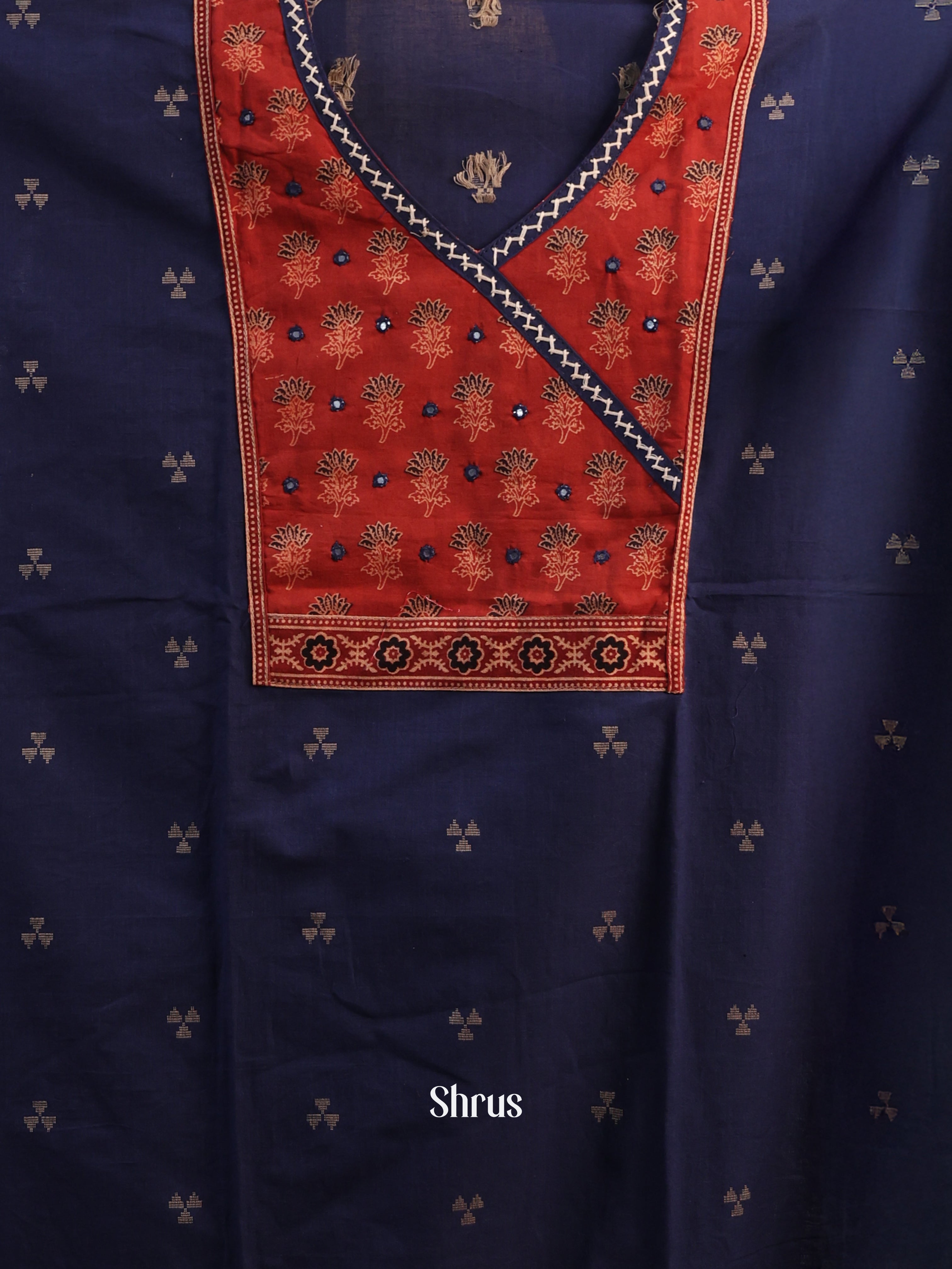 CJS12143 - Ajrakh Salwar - Shop on Shrus.com