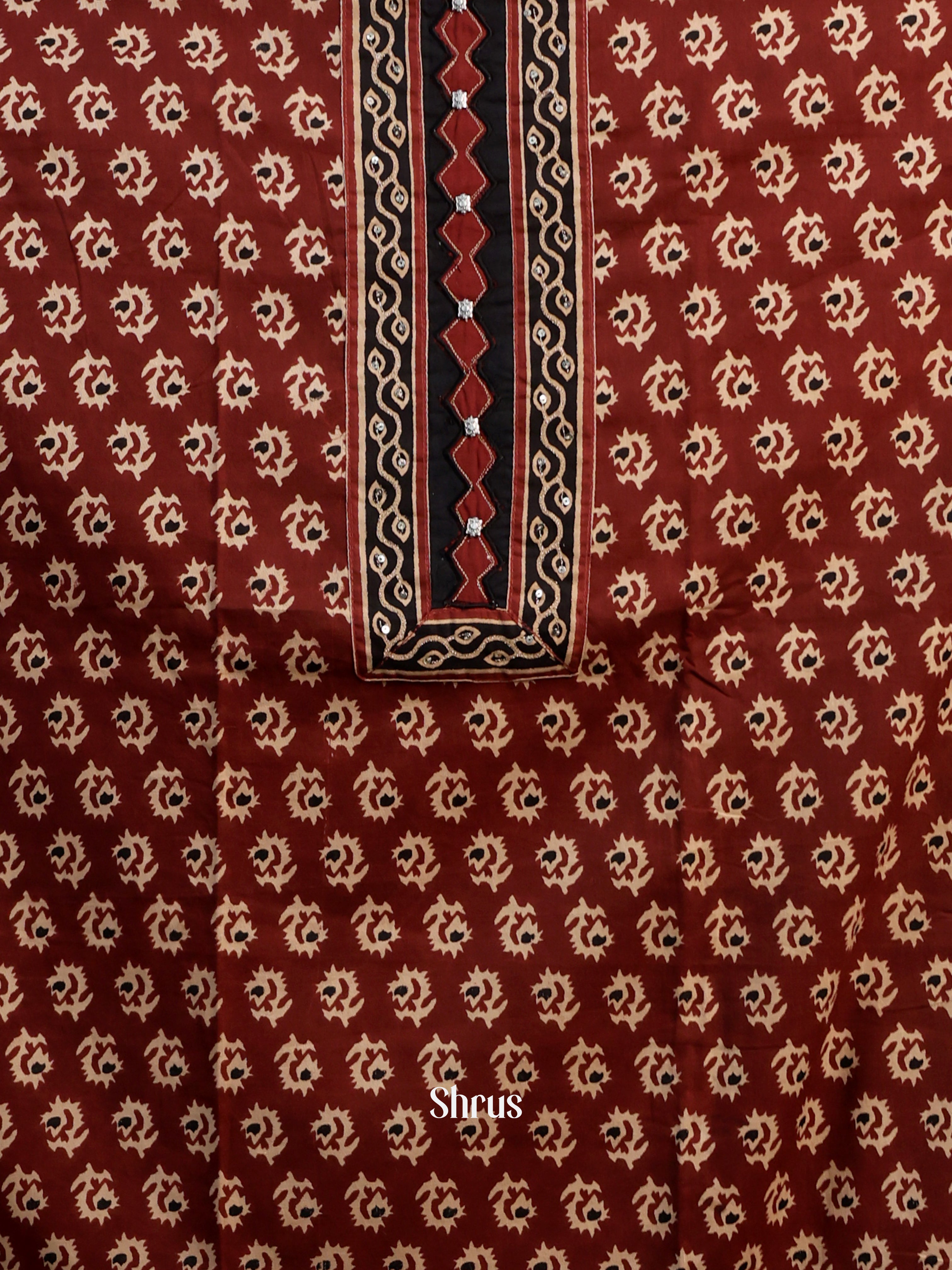 CJS12150 - Ajrakh Salwar