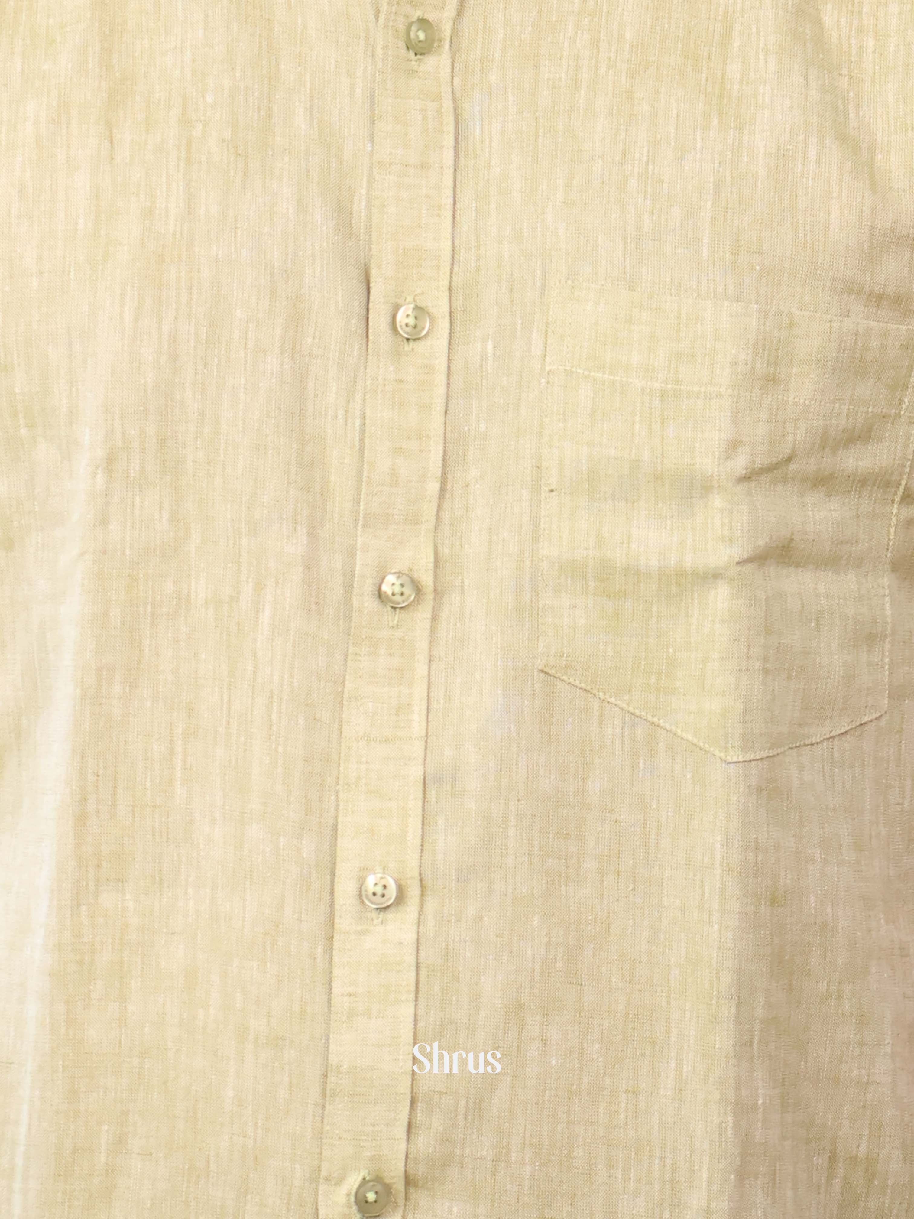 Green - Pure Linen Shirts