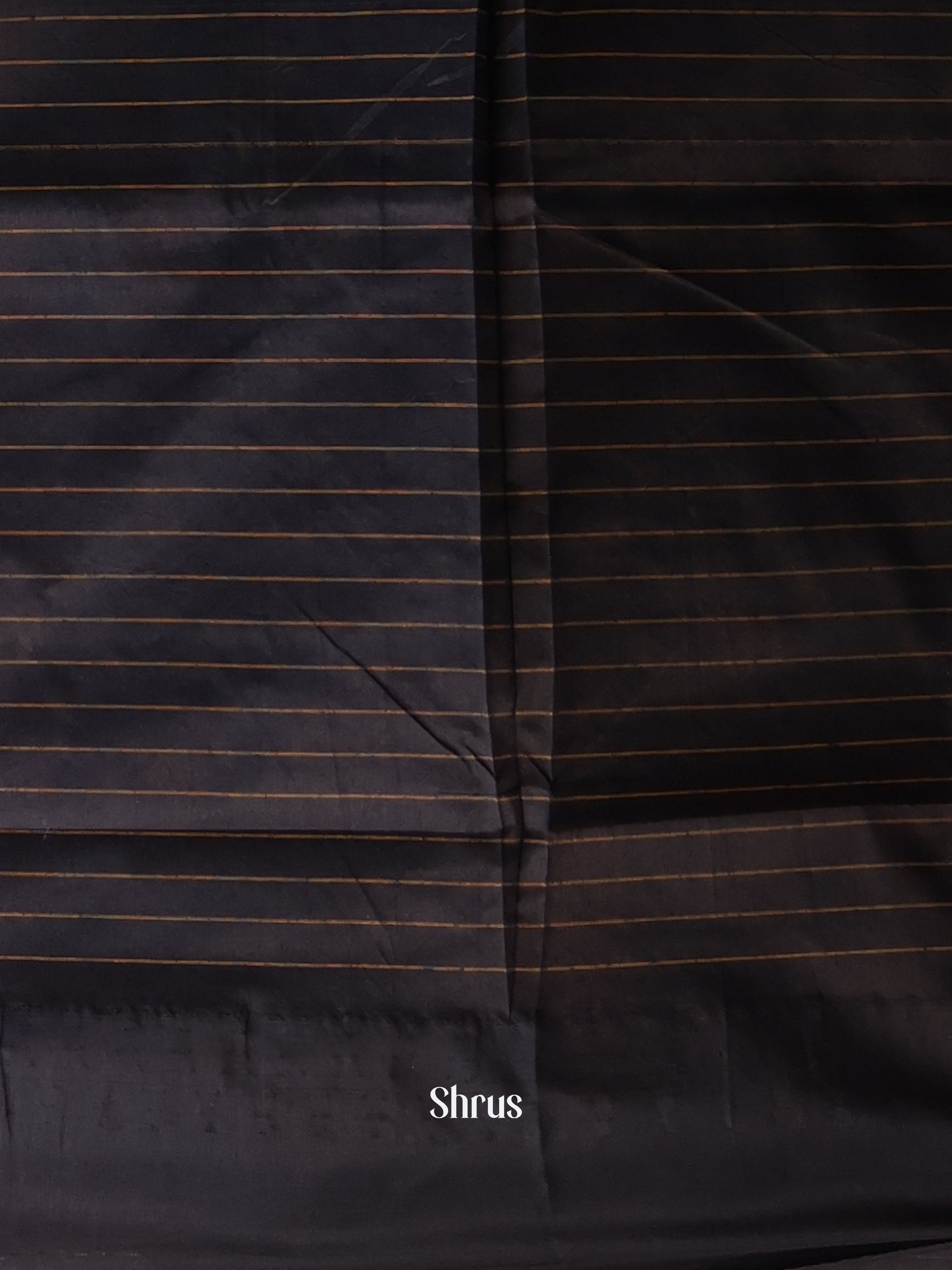 Brown & Black - Kalyani Cotton Saree